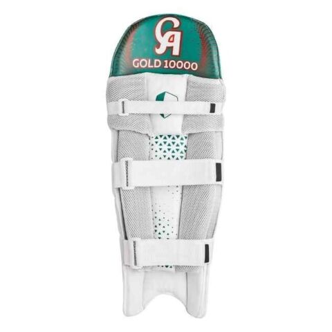 CA GOLD 10000 Cricket batting Pads/Leg Guards-White