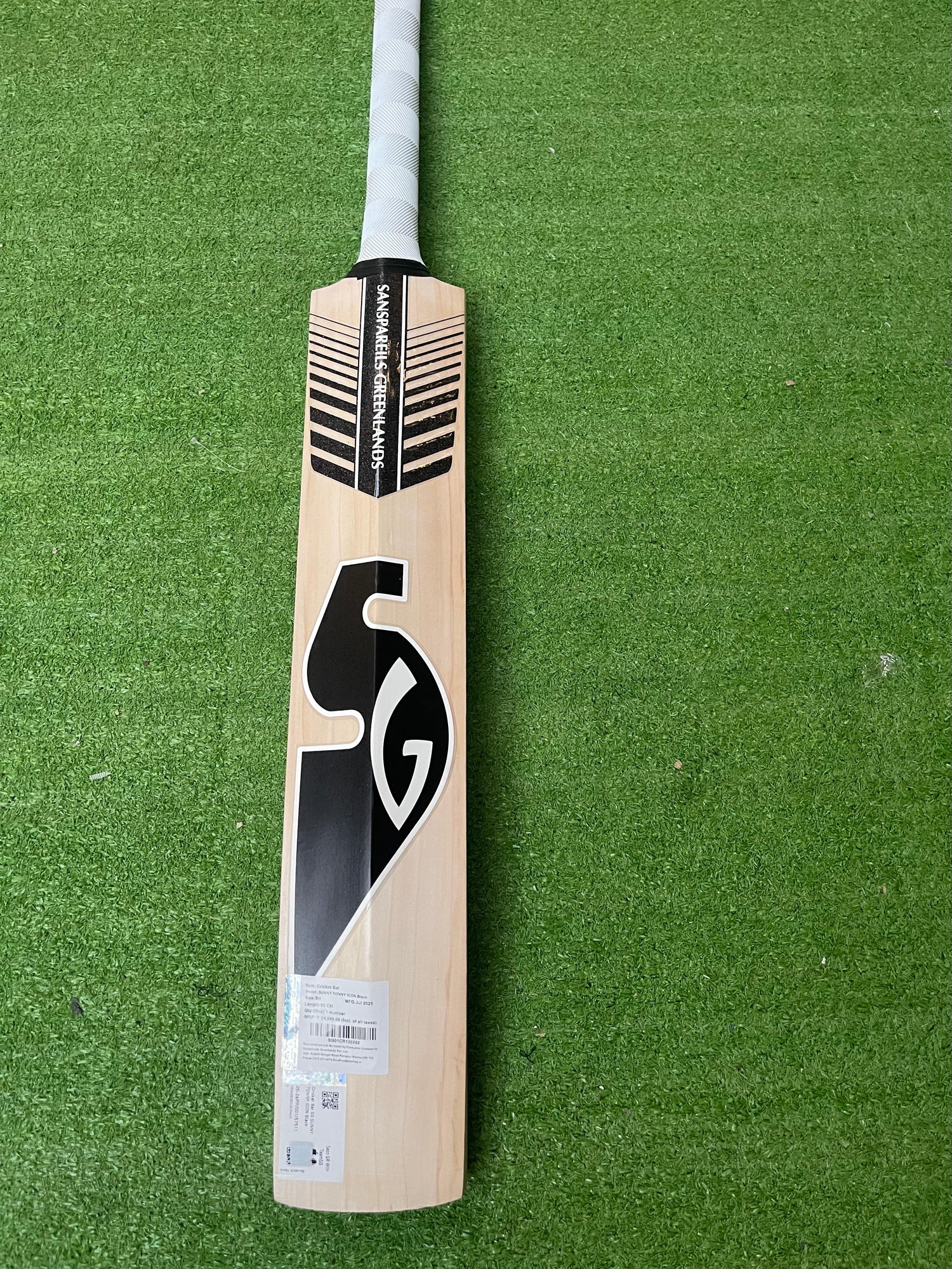SG SUNNY TONNY ICON BLACK English willow Cricket Bat -1175g- 7 Grains
