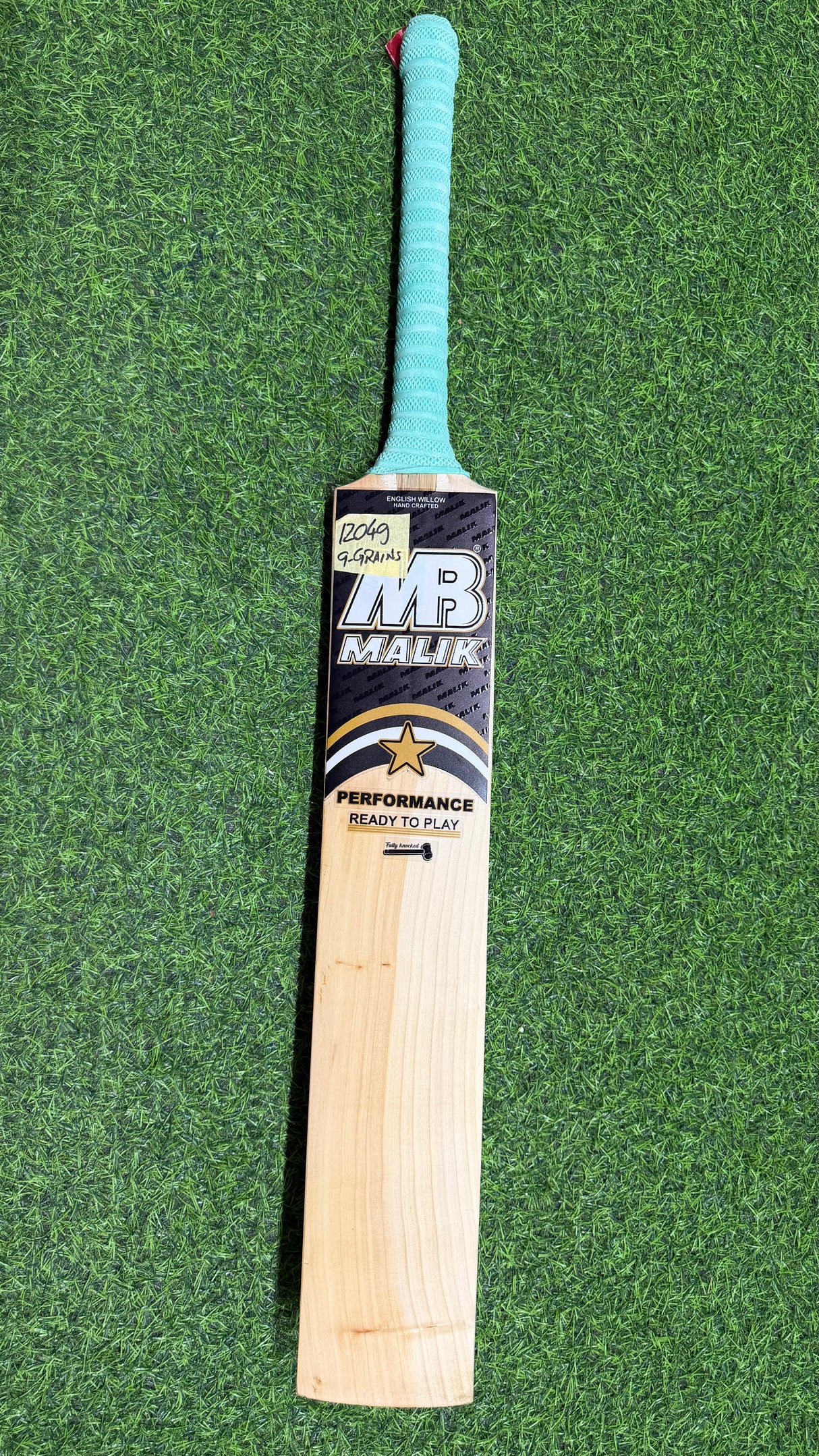 MB MALIK Performance English Willow Cricket bat-1204G-9 Grains