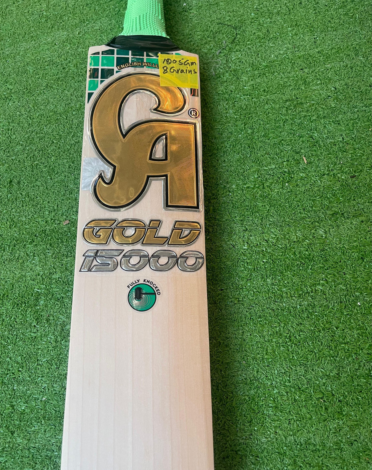 CA Gold 15000 Cricket Bat- English Willow-8 Grains-1205g