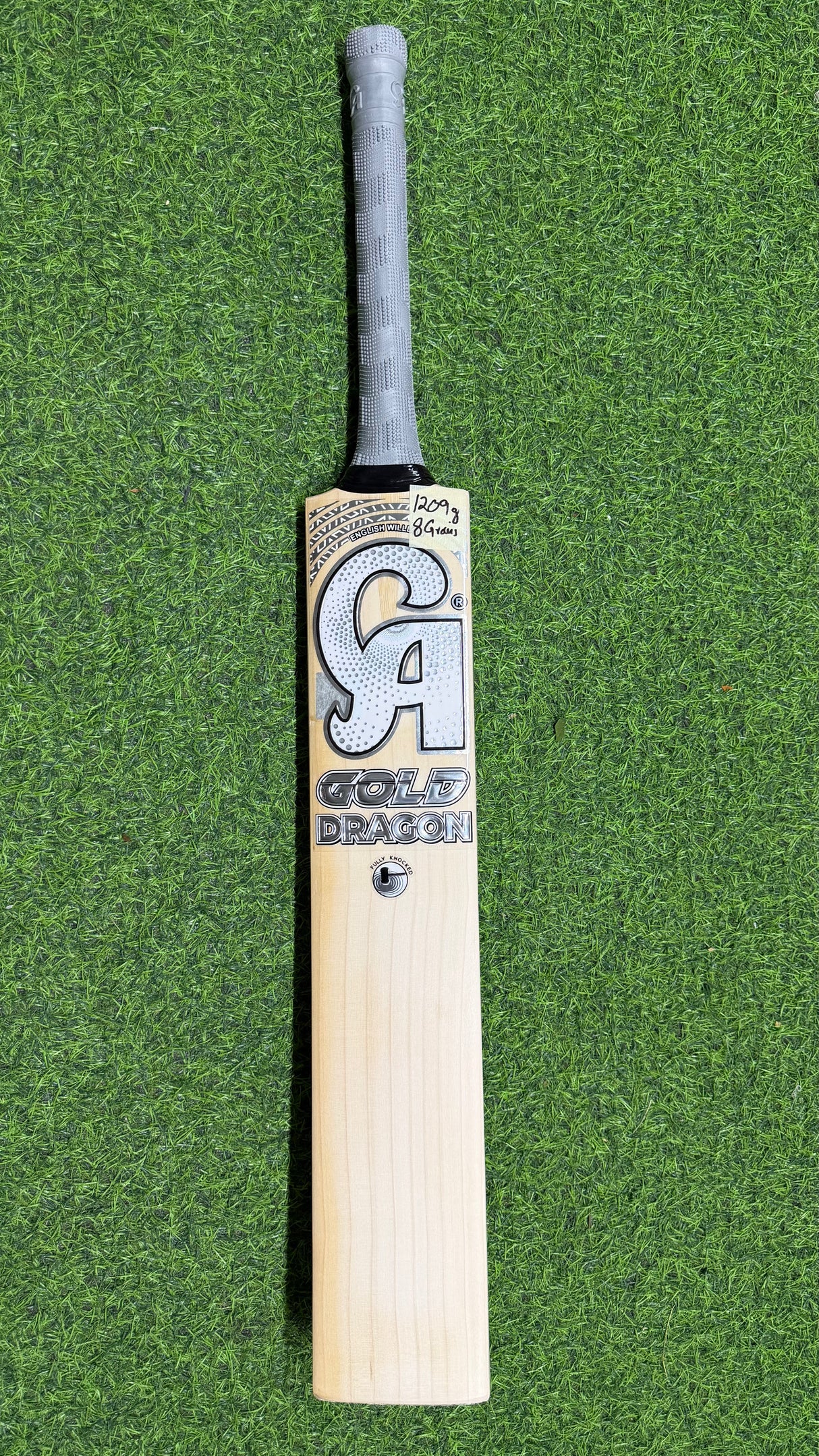 CA GOLD DRAGON English Willow Cricket Bat - 8 Grains-1209g