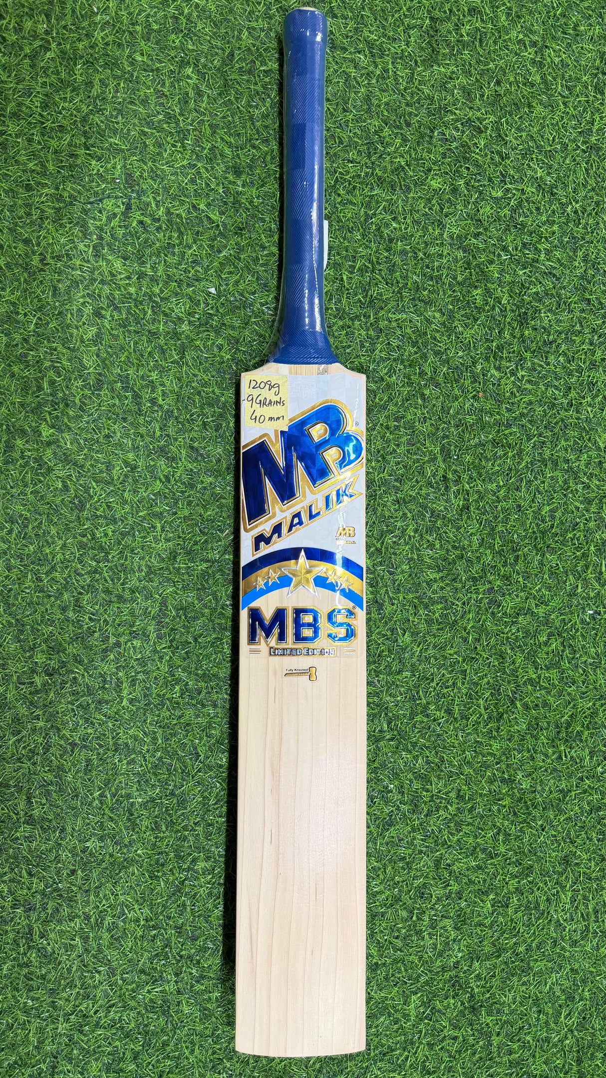 MALIK MBS Limited Edition English Willow Cricket bat-SH-9 Grains-1208g