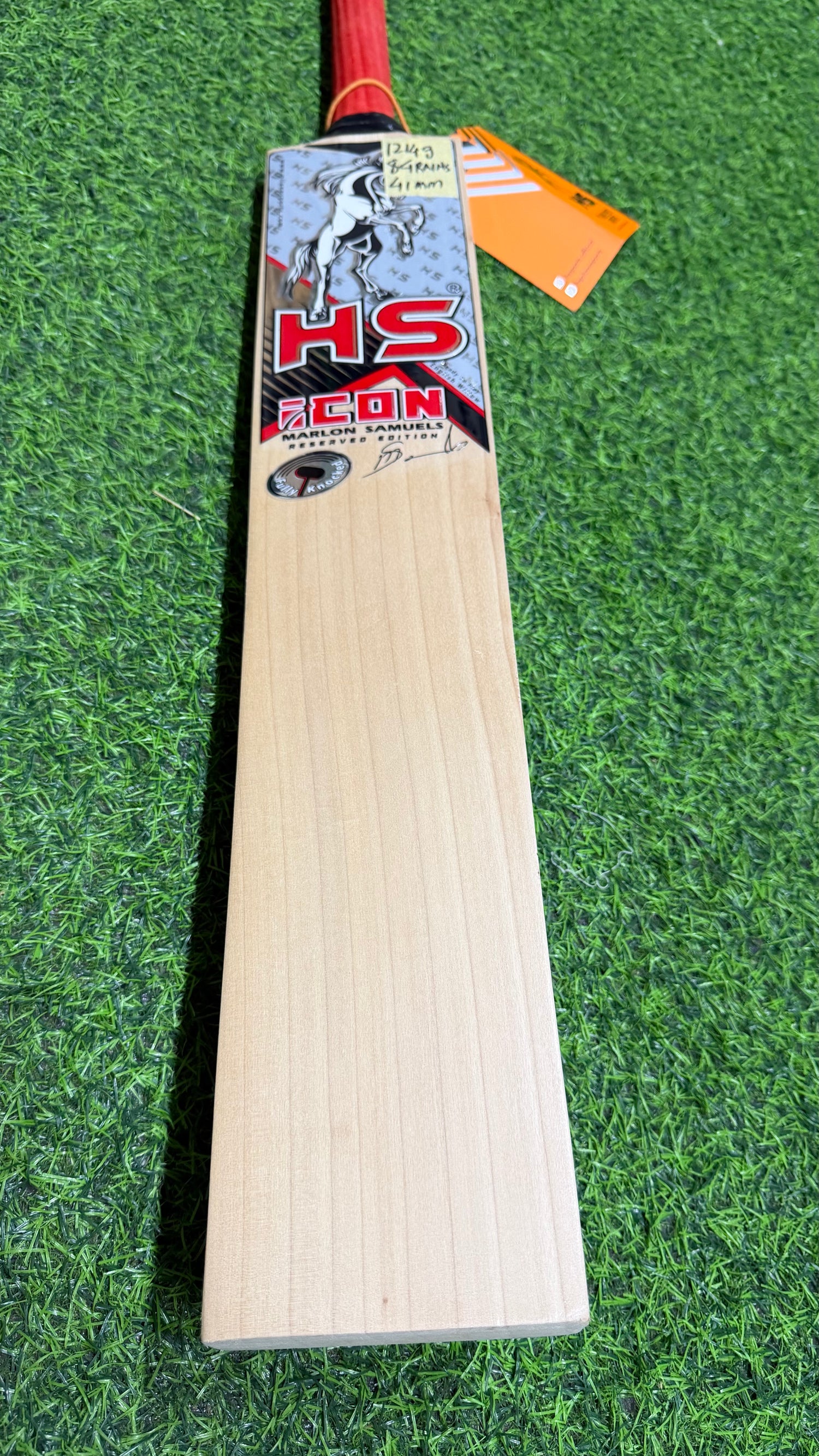 HS ICON English Willow Cricket bat-SH-8 Grains-1214g