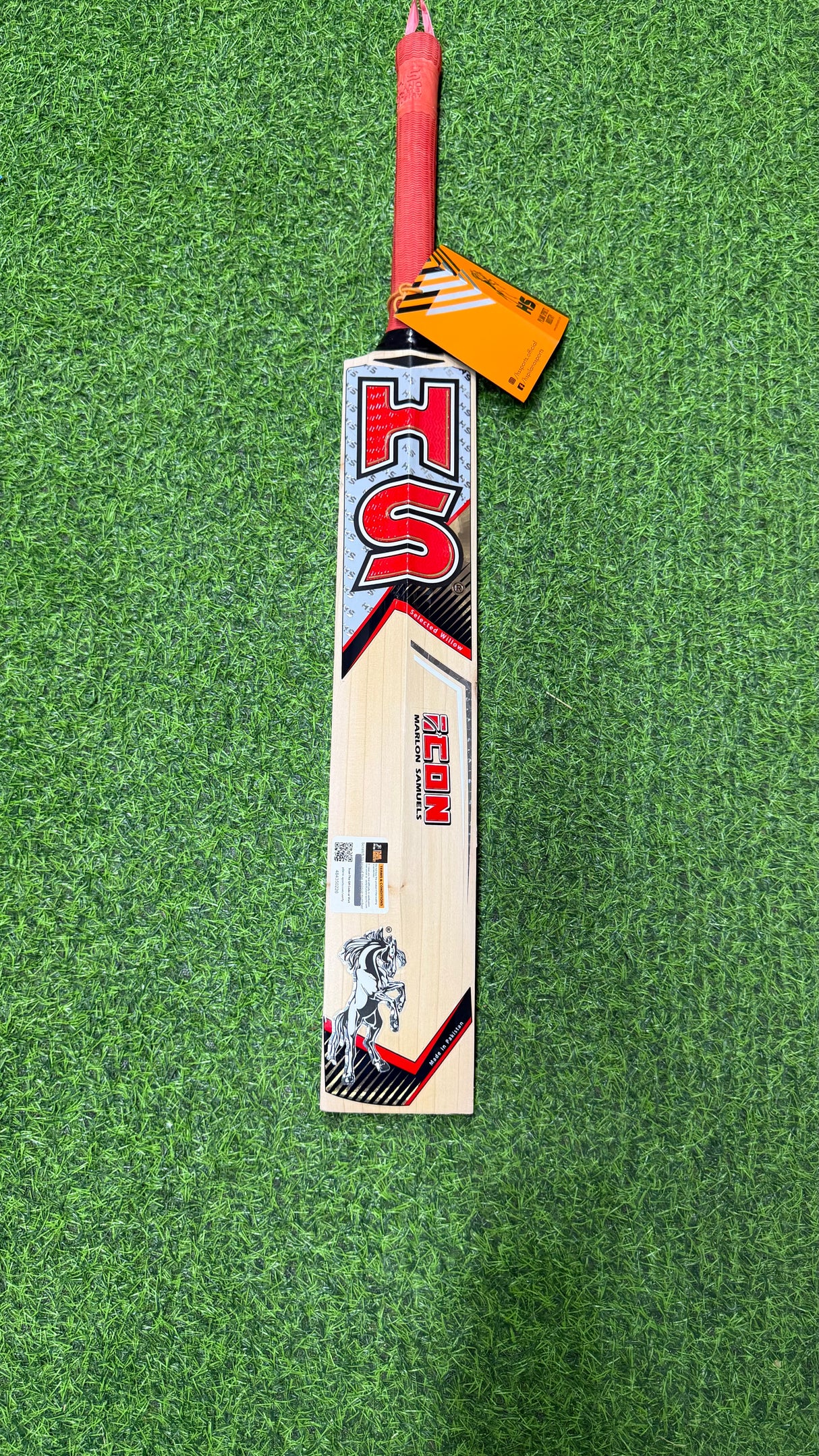 HS ICON English Willow Cricket bat-SH-8 Grains-1214g