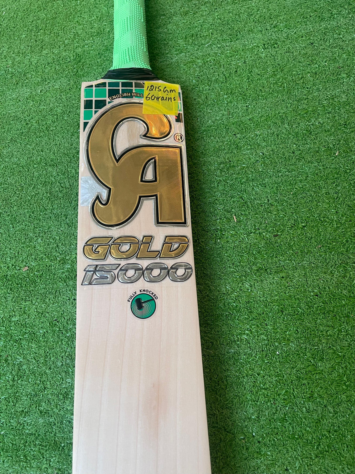 CA Gold 15000 Cricket Bat- English Willow-6 Grains-1215g