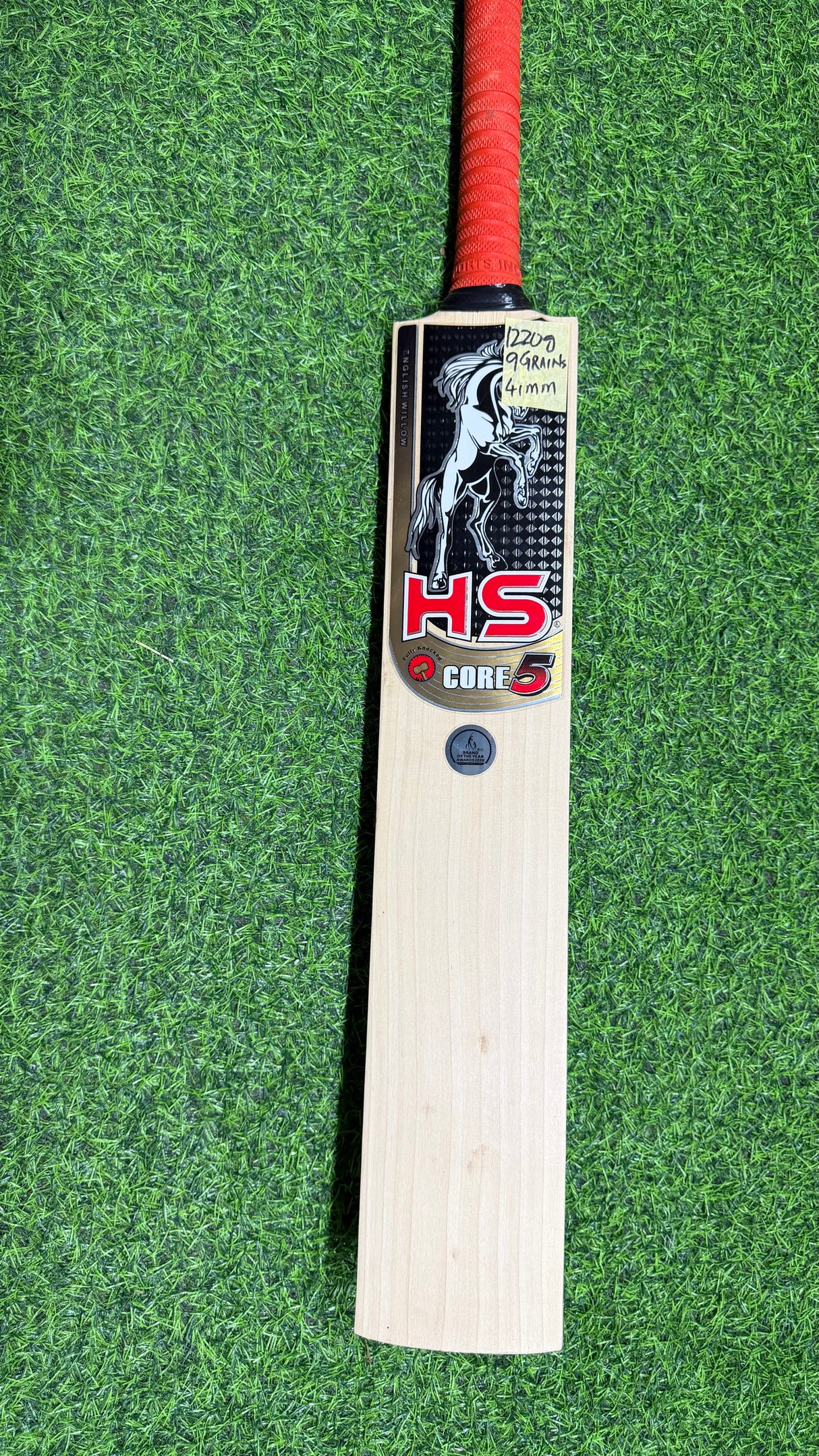 HS CORE-5 English Willow Cricket bat-SH-9 Grains-1220g