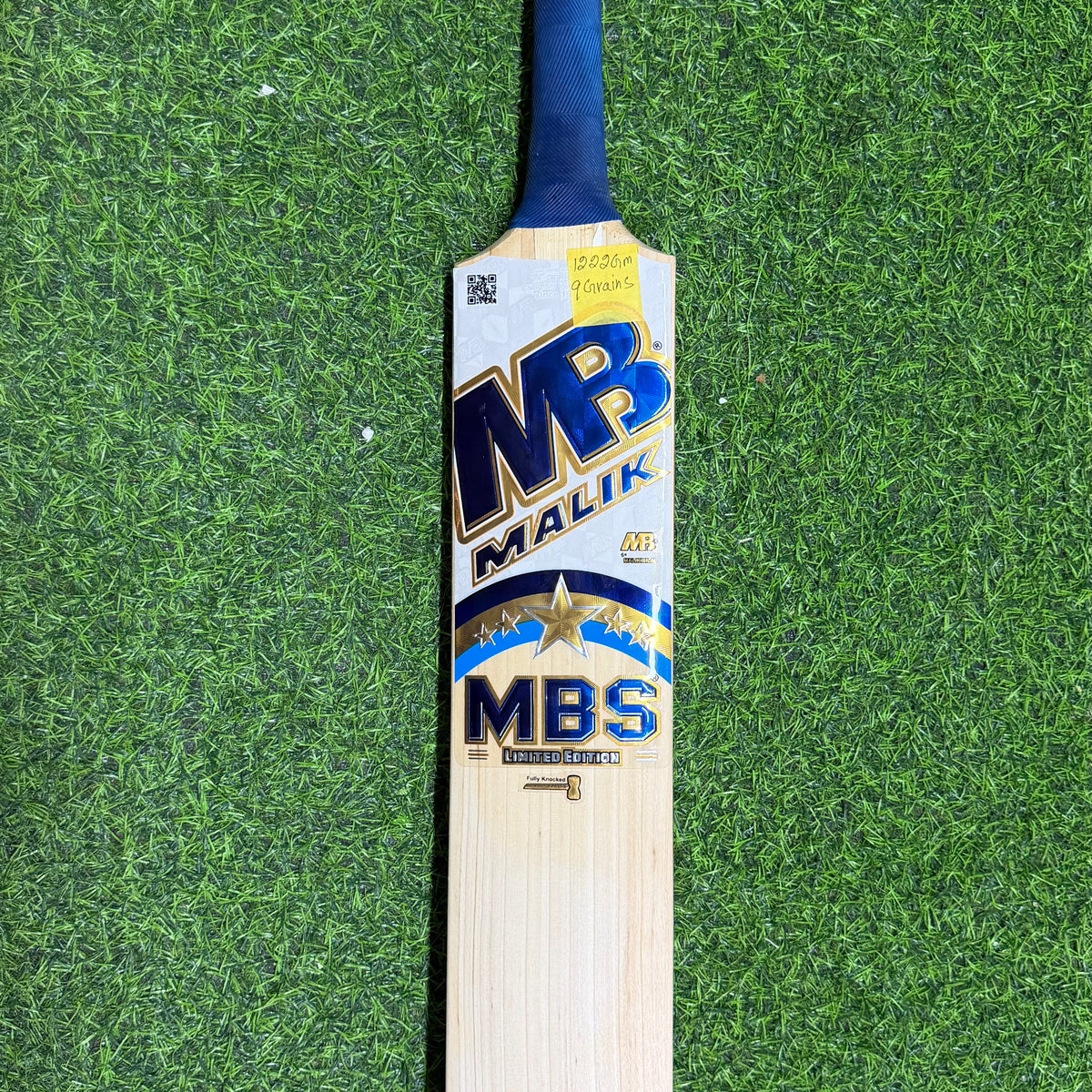 MALIK Gold Platinum-Grade 1 English Willow Cricket bat-9 GRAINS-1210g