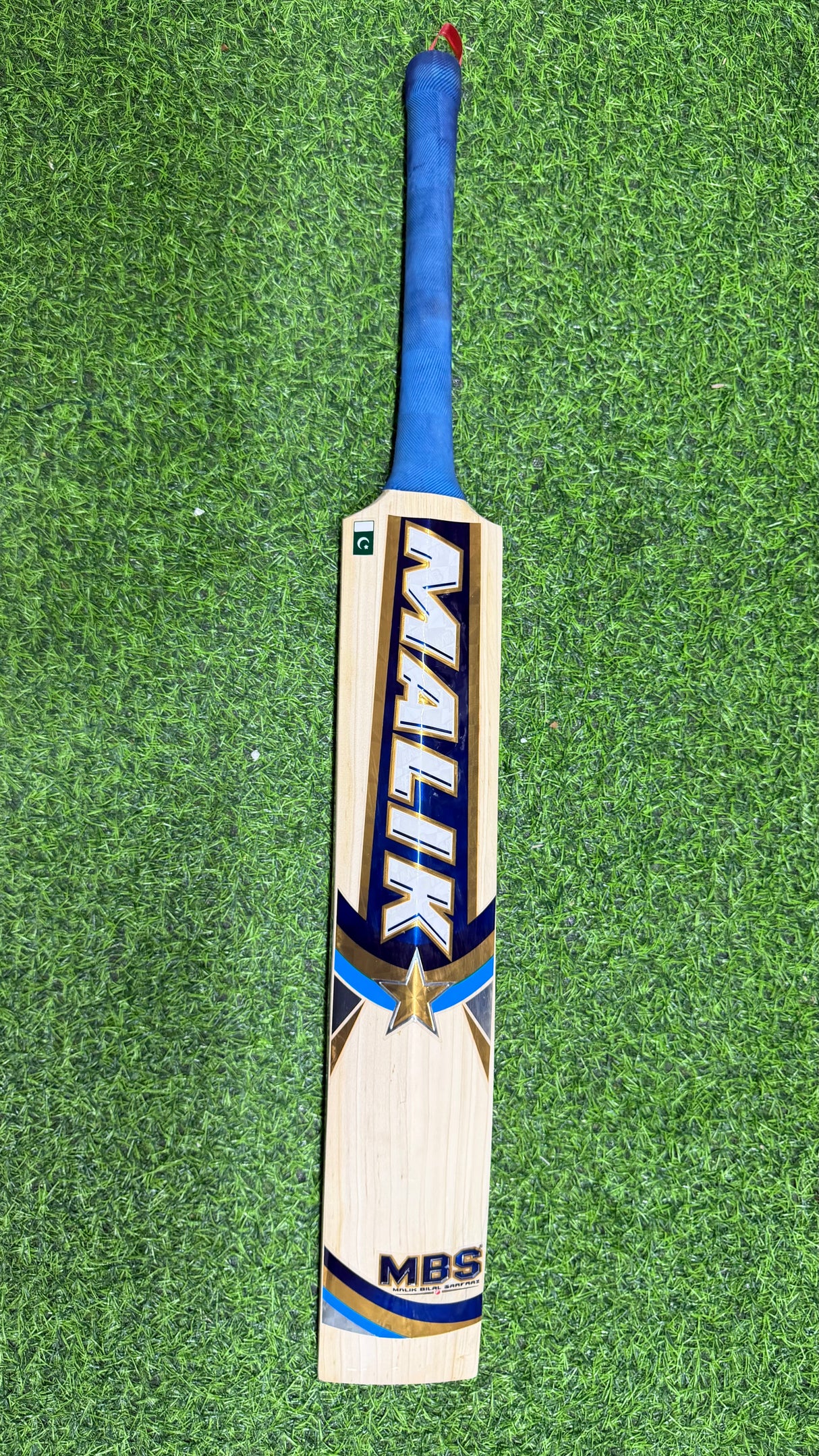 MALIK MBS LIMITED EDITION English Willow Cricket Bat -SH-9 GRAINS-1222g