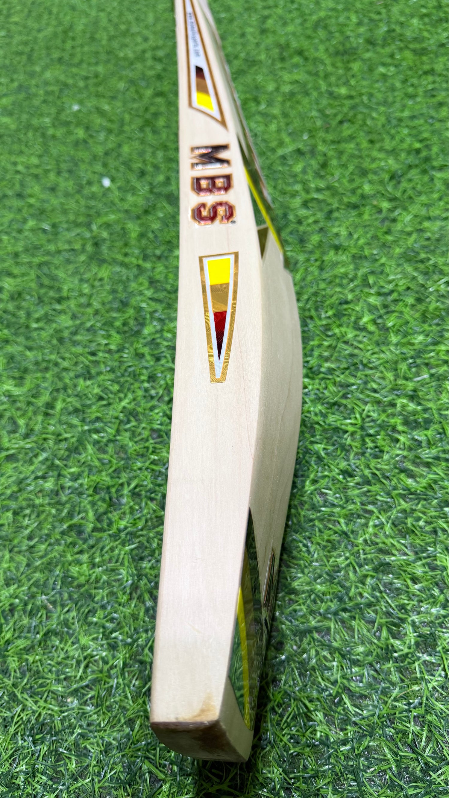 MALIK MBS PRO English Willow Cricket bat-7 GRAINS-1223g