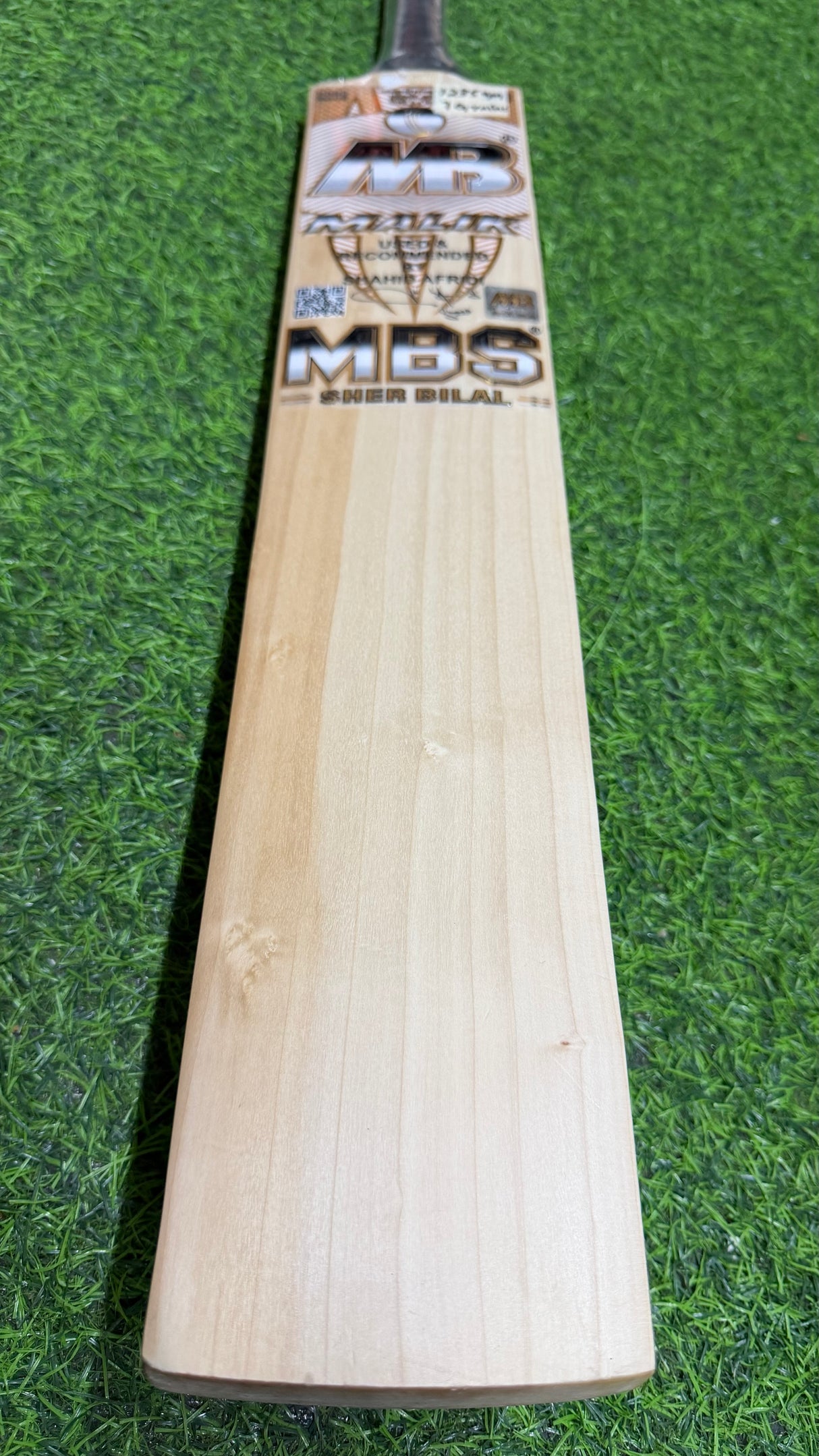 MBS SHER BILAL EDITION English Willow Cricket Bat -7 GRAINS-1235