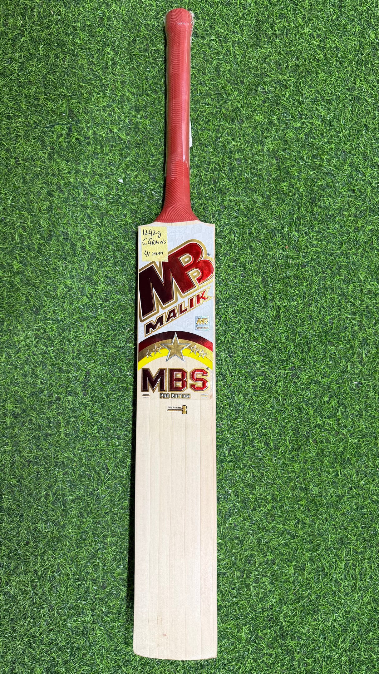 MALIK MBS PRO English Willow Cricket bat-6 Grains-1242g