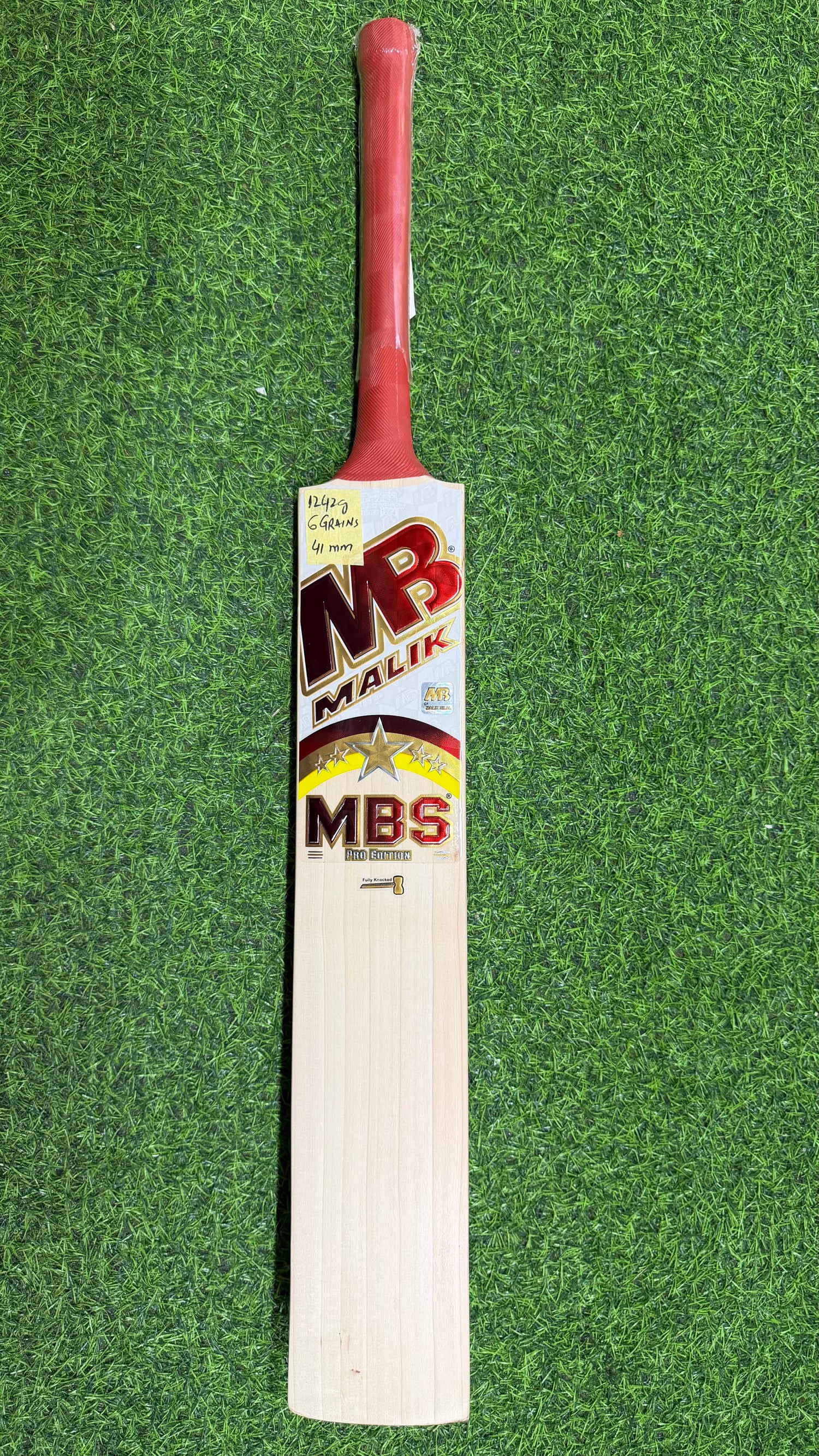 MALIK MBS PRO English Willow Cricket bat-6 Grains-1242g
