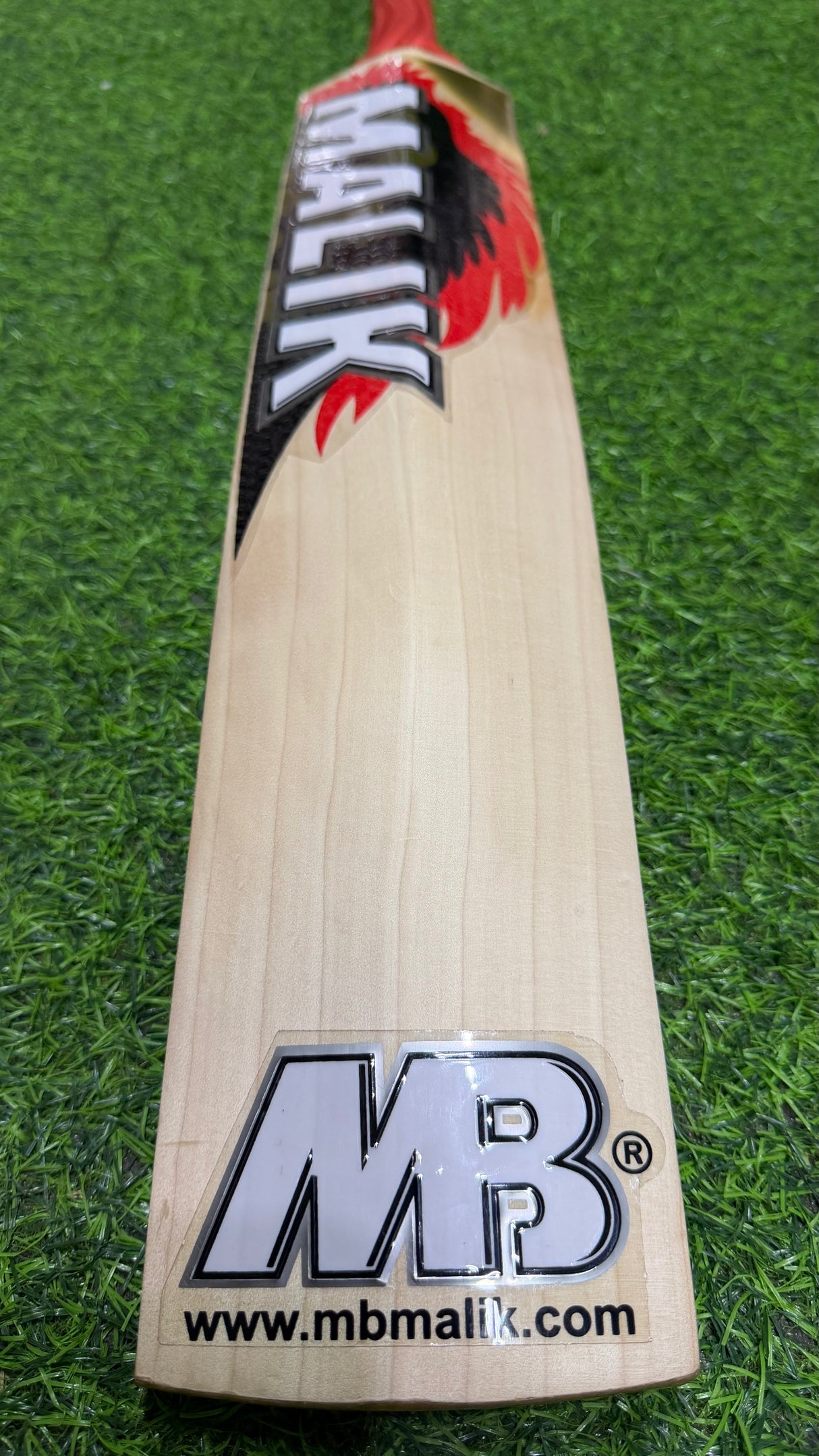 MB MALIK BUBBER SHER English Willow Cricket Bat -7 Grains-1243g