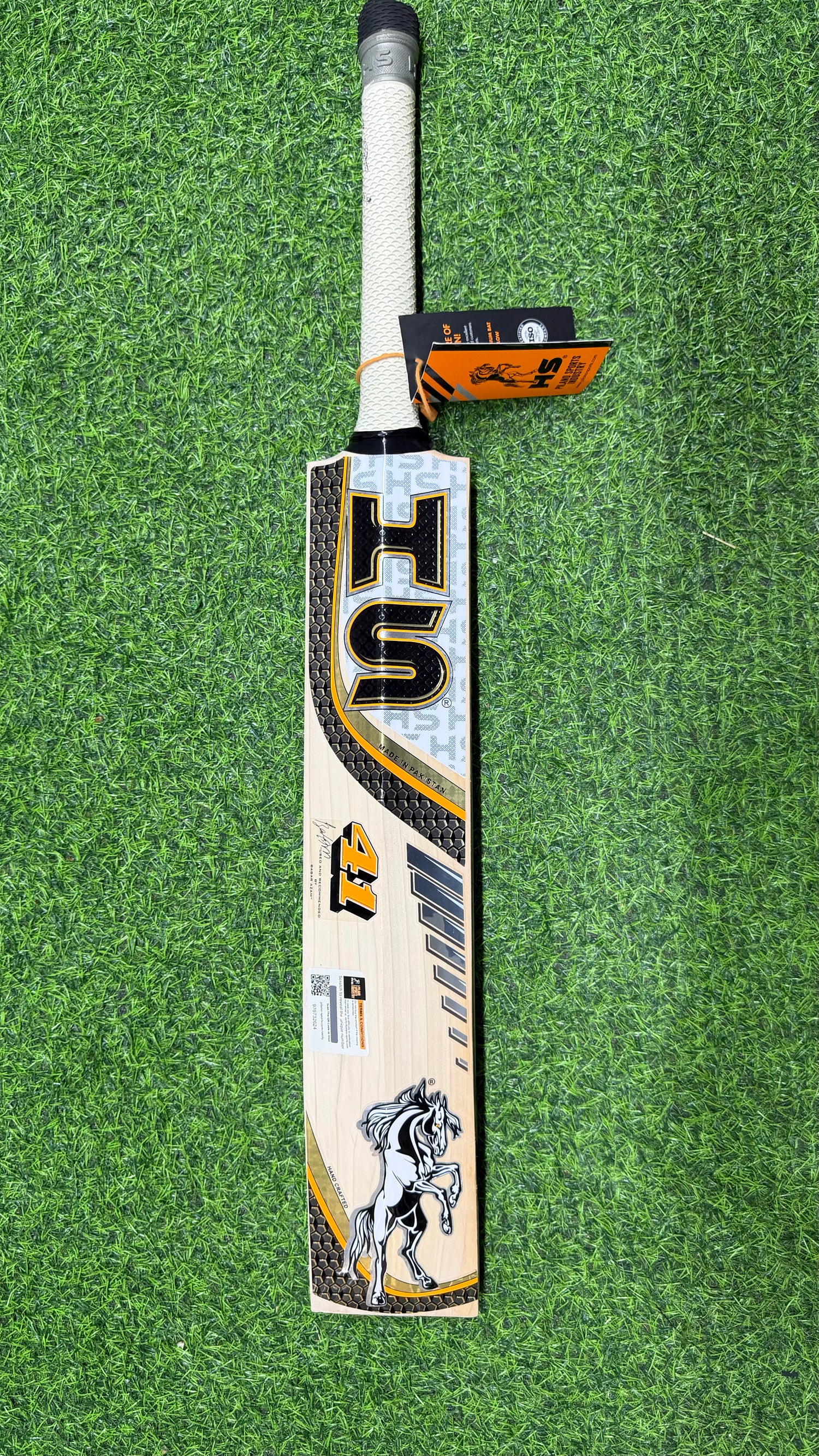 HS 41 English Willow Cricket Bat-SH-10 Grains-1248g