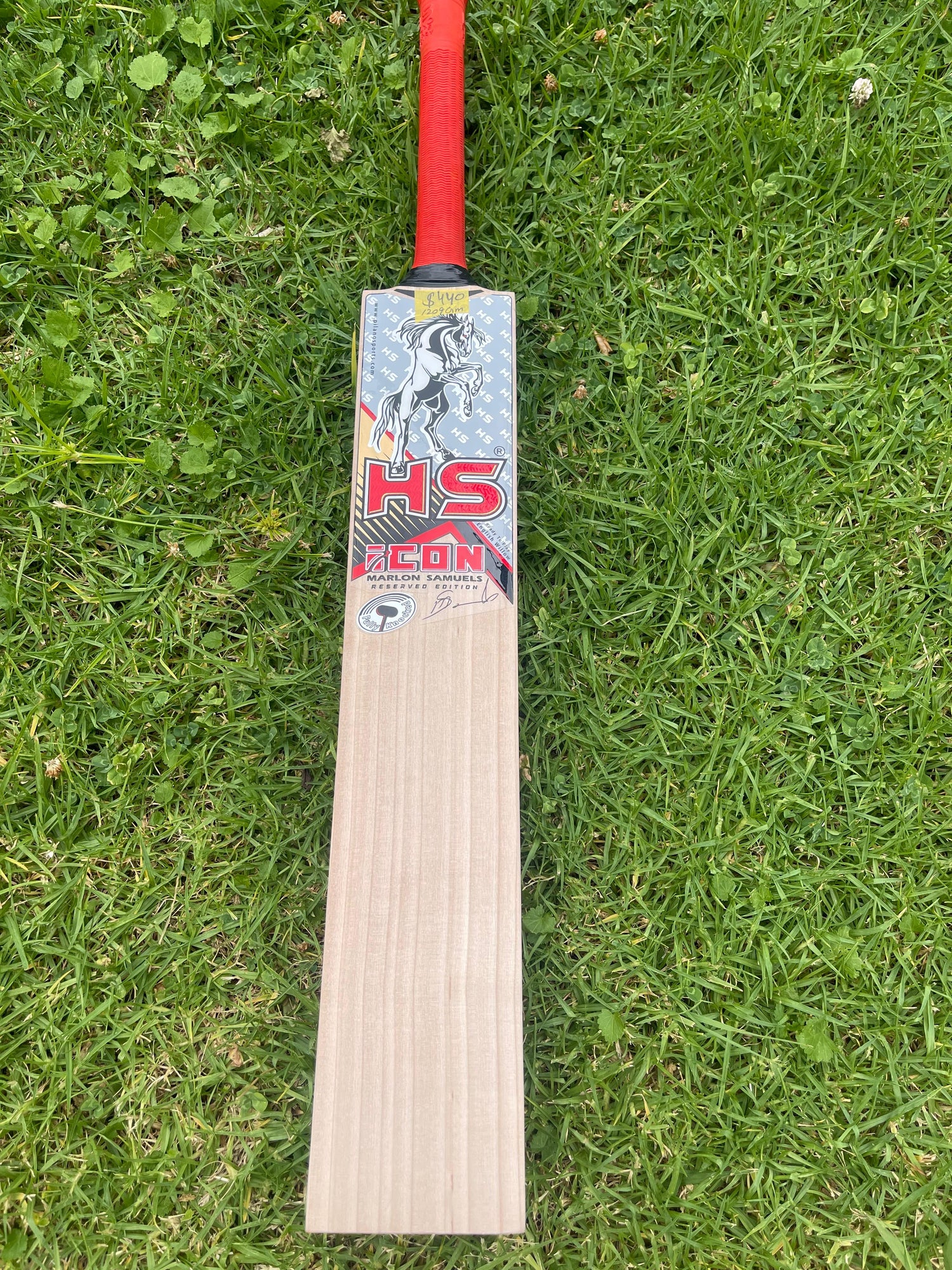 HS ICON English Willow Cricket bat-SH-9 Grains-1209g