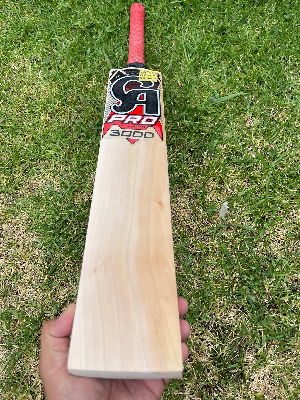 CA PRO 3000 English Willow Cricket bat-5 Grains-1222g