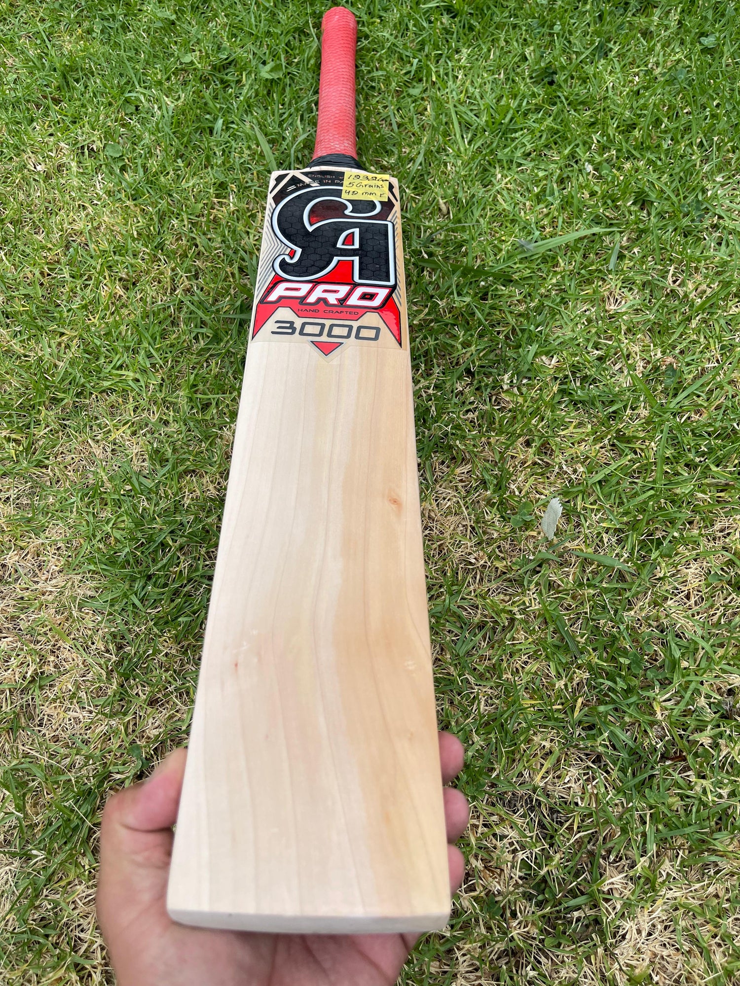 CA PRO 3000 English Willow Cricket bat-5 Grains-1222g
