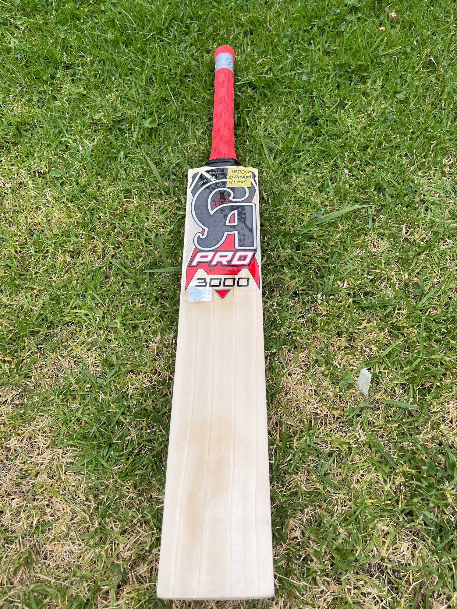 CA PRO 3000 English Willow Cricket bat-5 Grains-1222g
