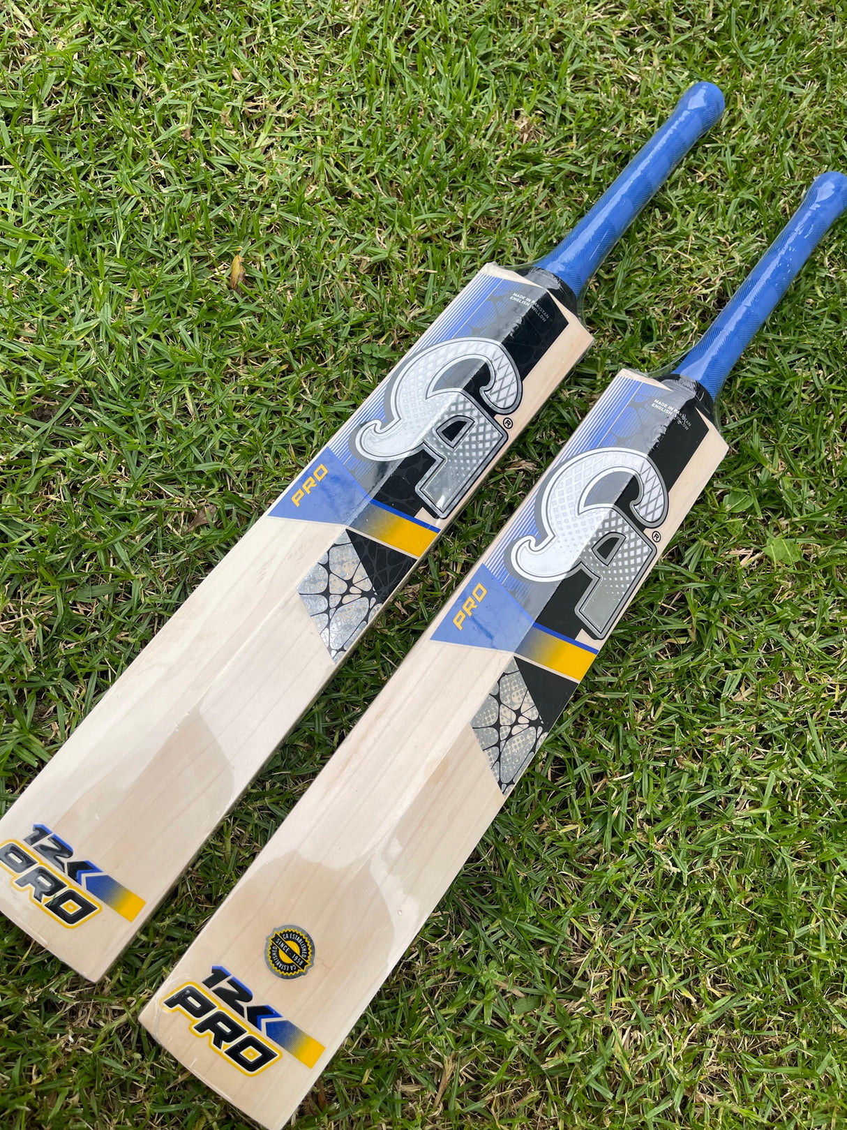 CA PRO 12k English Willow Bat | 1170g 7Grains & 1175g 6 Grains - 2.7 lb