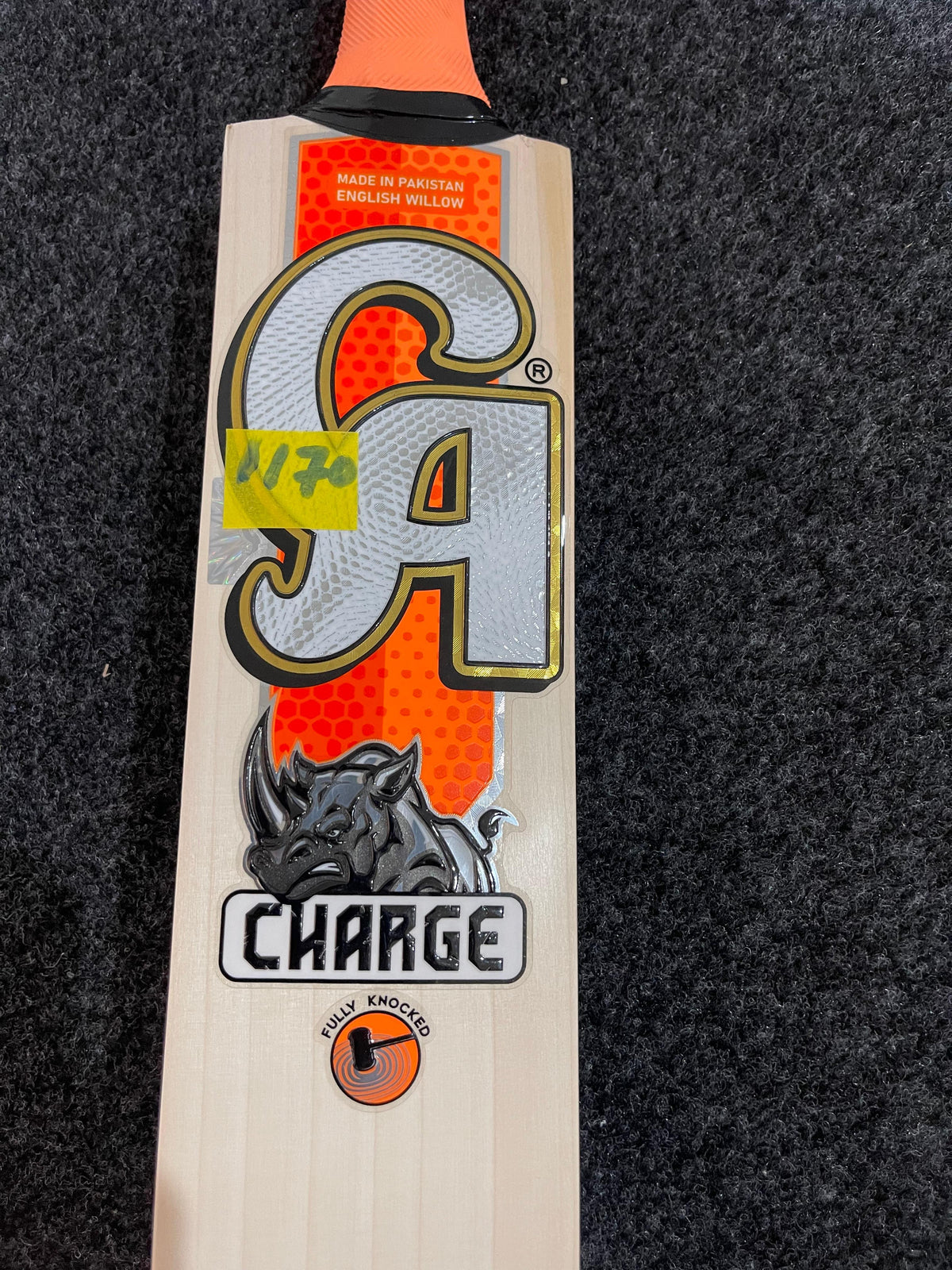 CA CHARGE English Willow Cricket Bat -1170g - 2.7 lb