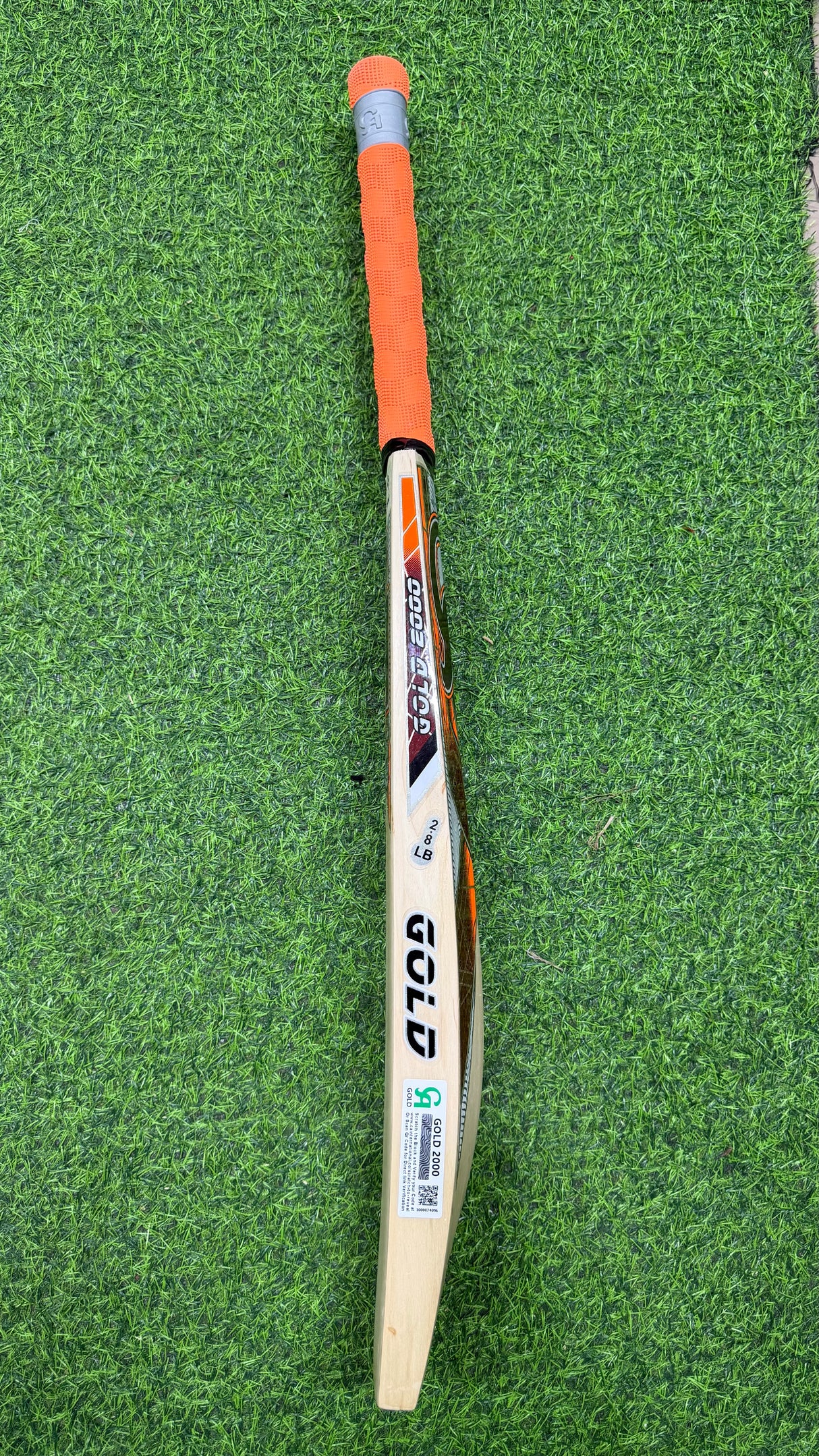 CA GOLD 2000 English Willow Cricket Bat - 1212g- 6Grains