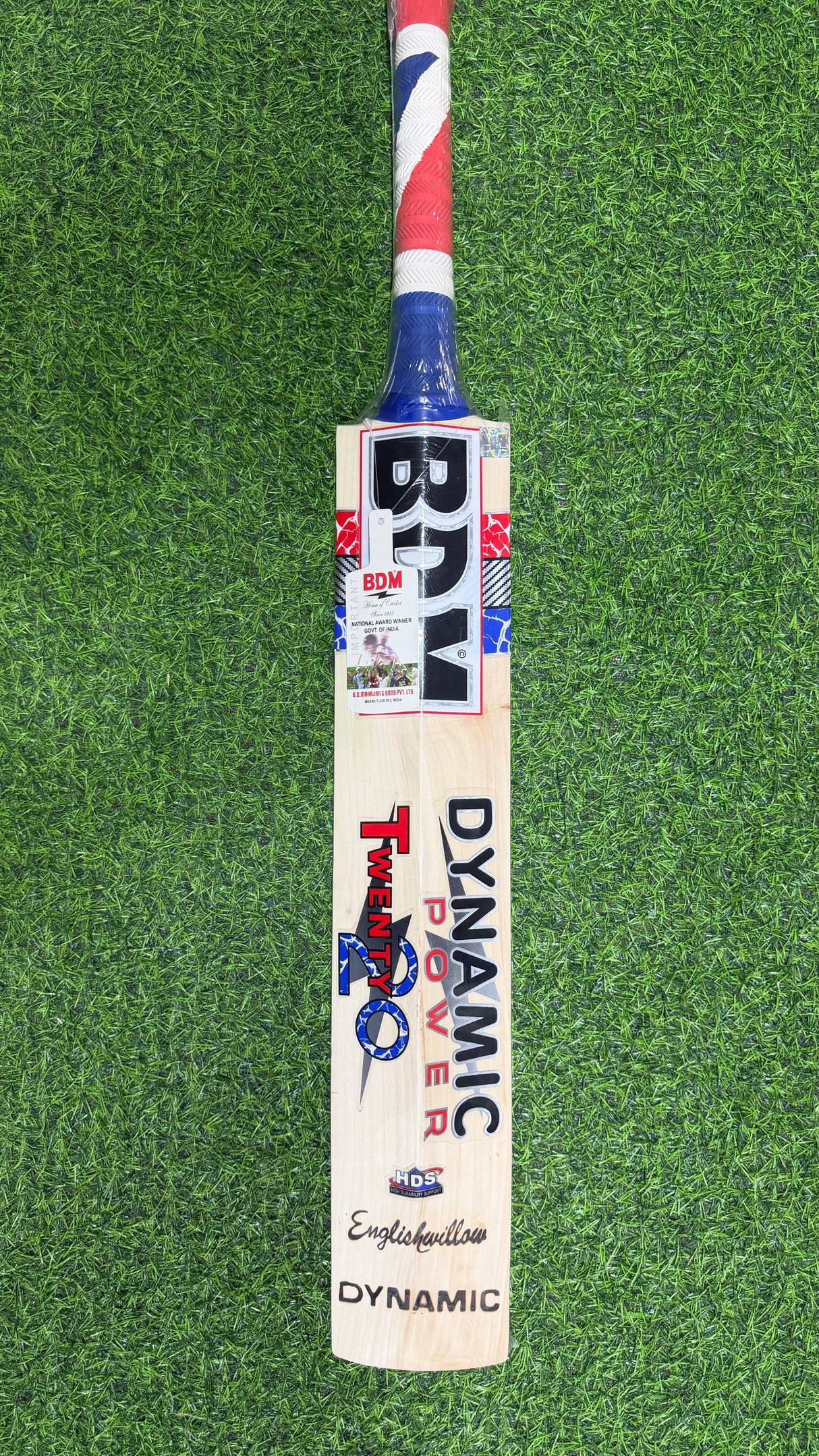BDM Dynamic T20 English Willow Cricket Bat - 1140g