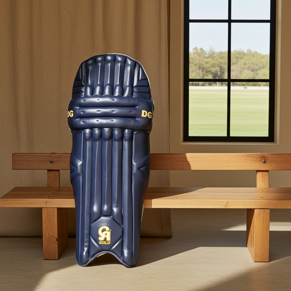 CA GOLD DG Cricket Batting Pads-Navy Blue