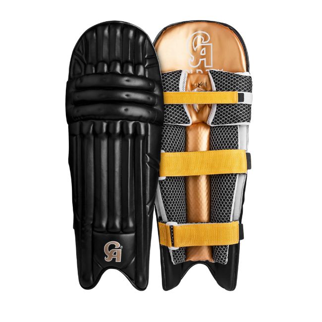CA GOLD 20K Cricket batting Pads-Black