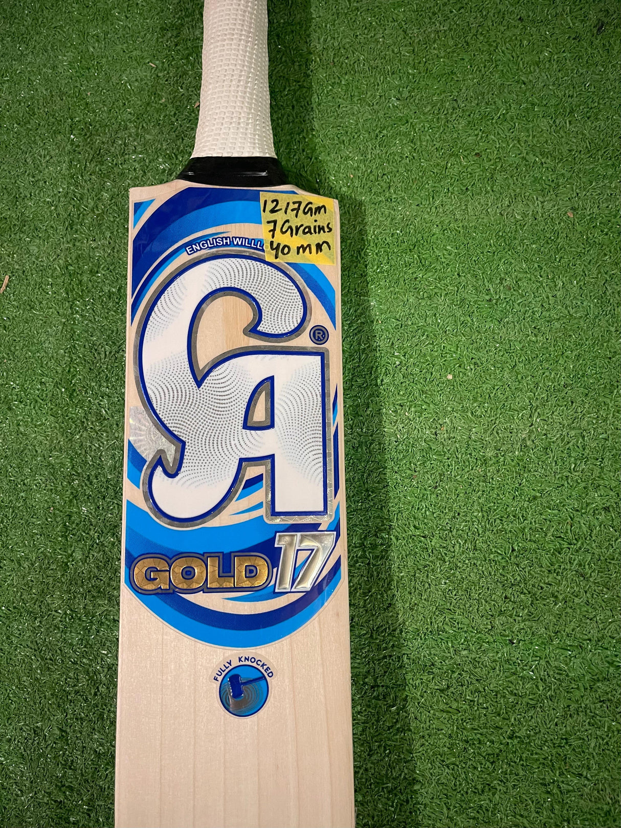 CA GOLD 17 English Willow Cricket Bat -7-Grains-1217g