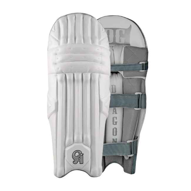 CA GOLD DG Cricket batting Pads-White