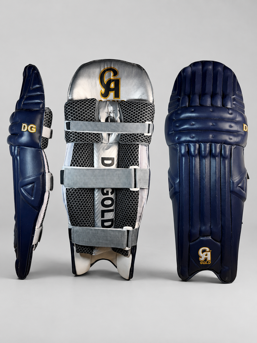 CA GOLD DG Cricket Batting Pads | Navy Blue