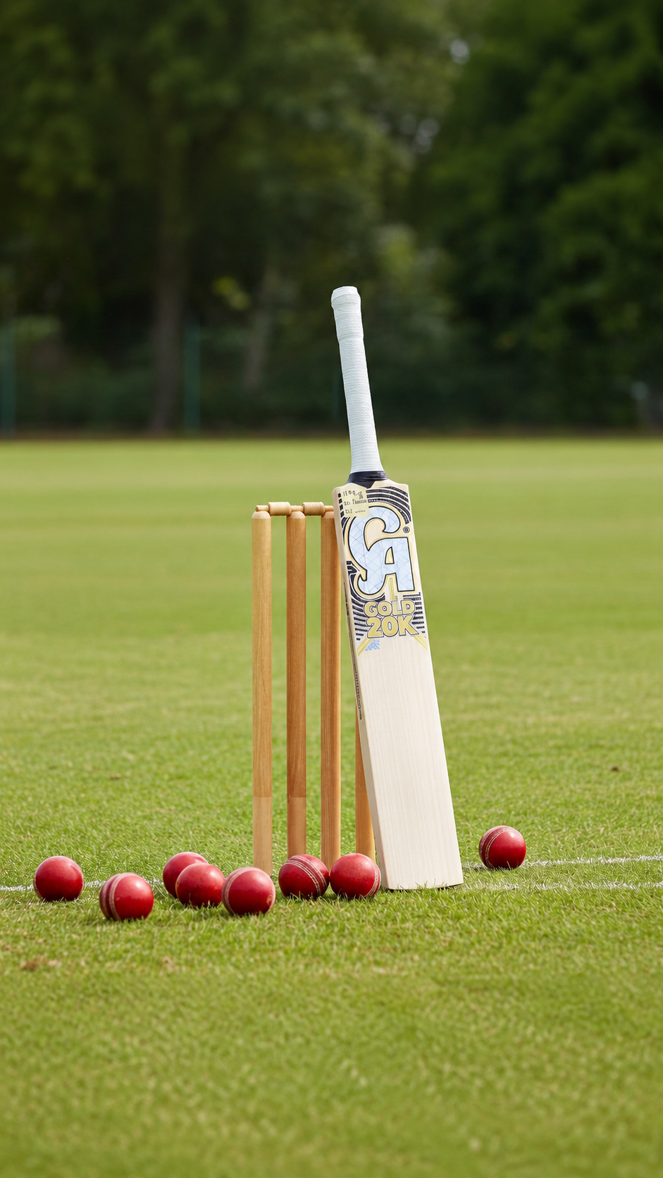 CA Gold 20k Cricket Bat-Player Grade-10 Grains-1192g - 2.8 lb