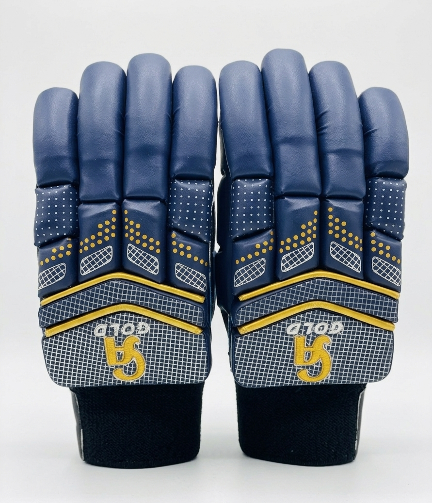 CA GOLD 20K Cricket batting gloves - Navy Blue