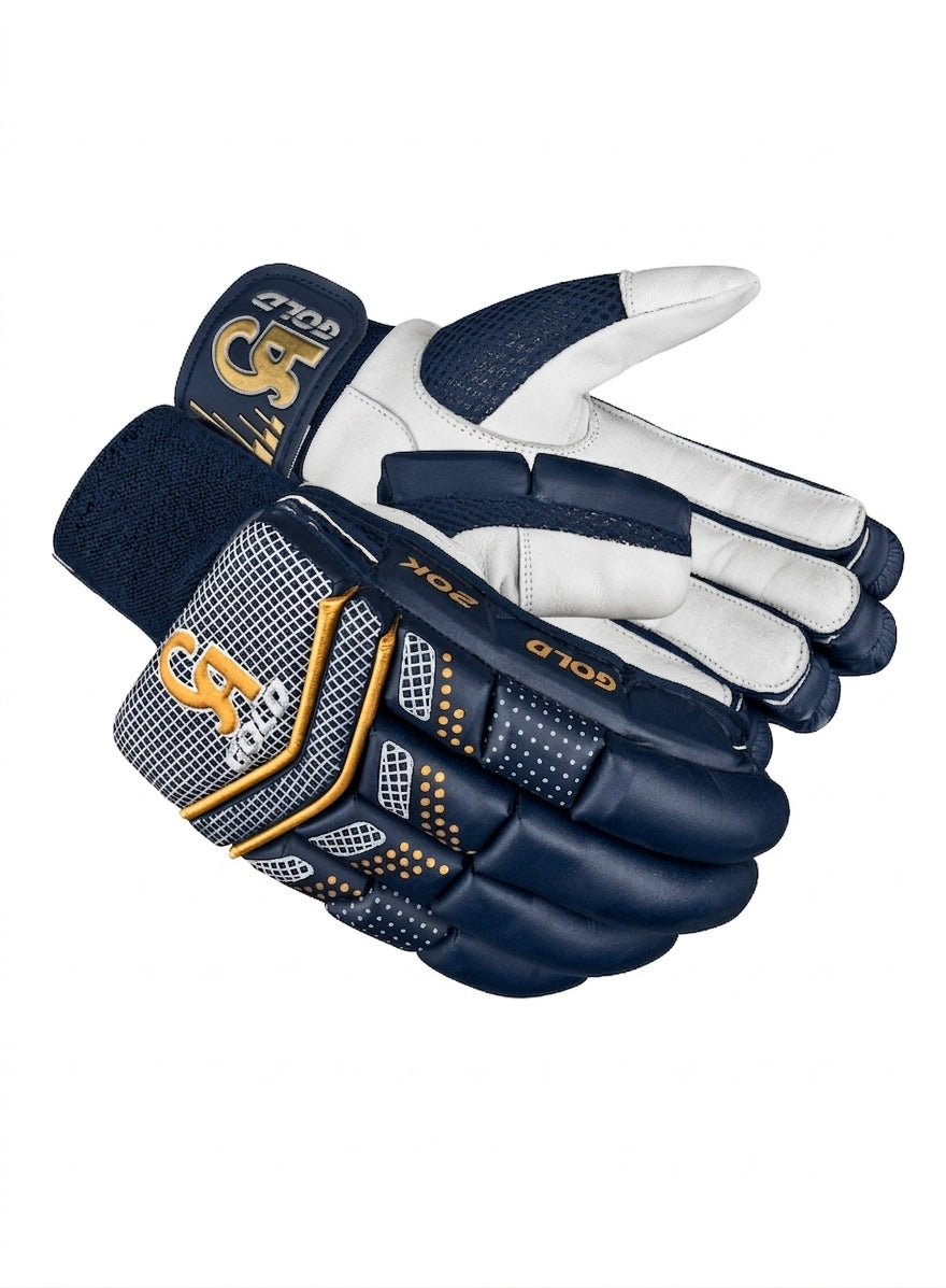 CA GOLD 20K Cricket batting gloves - Navy Blue