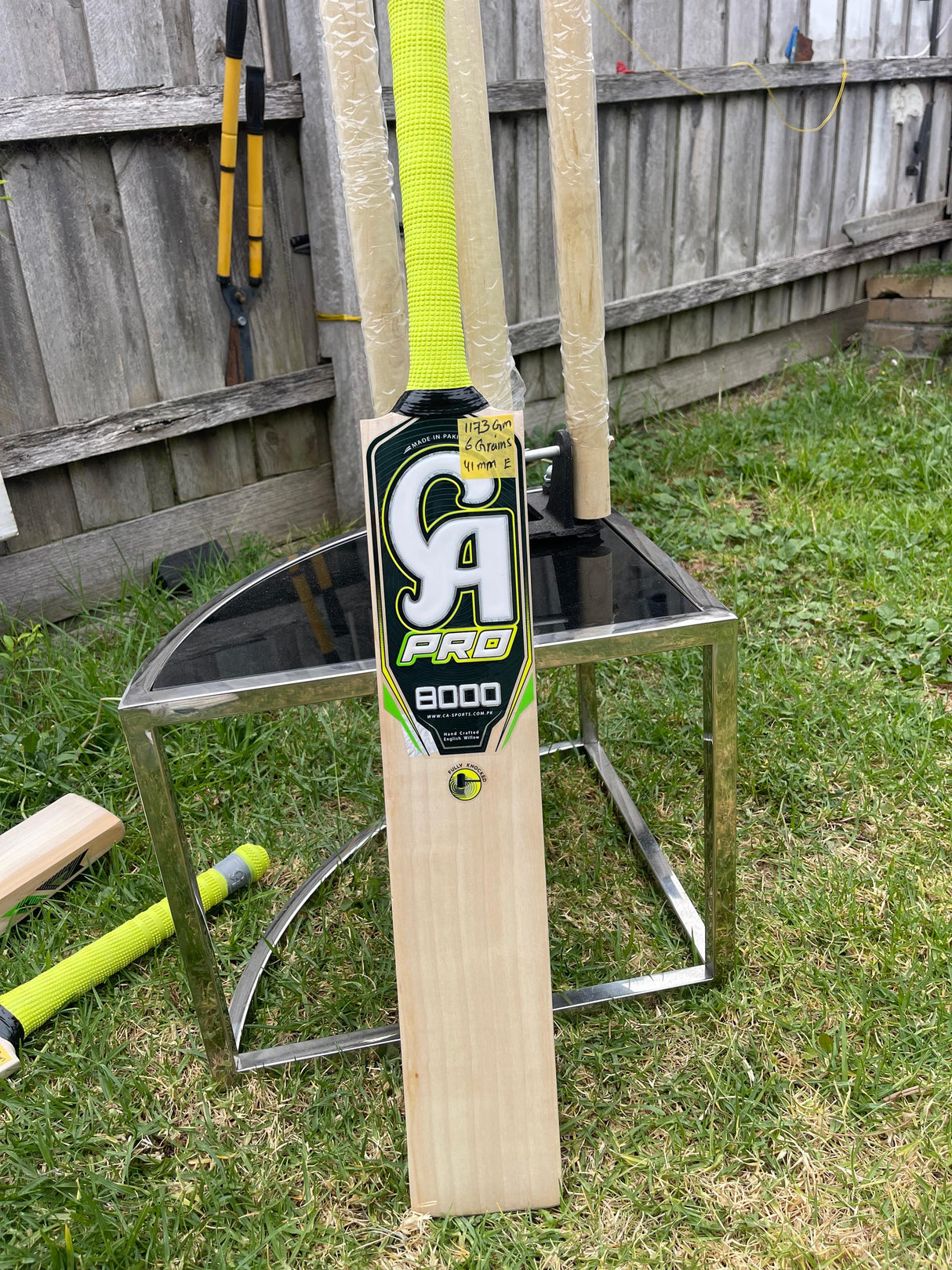 CA PRO 8000English Willow Cricket bat-6 Grains-1173