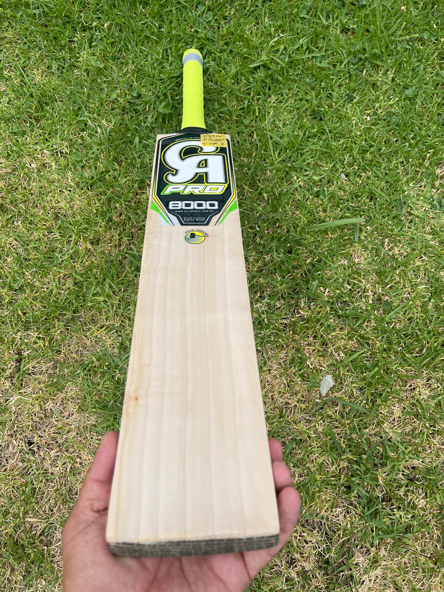 CA PRO 8000English Willow Cricket bat-6 Grains-1173