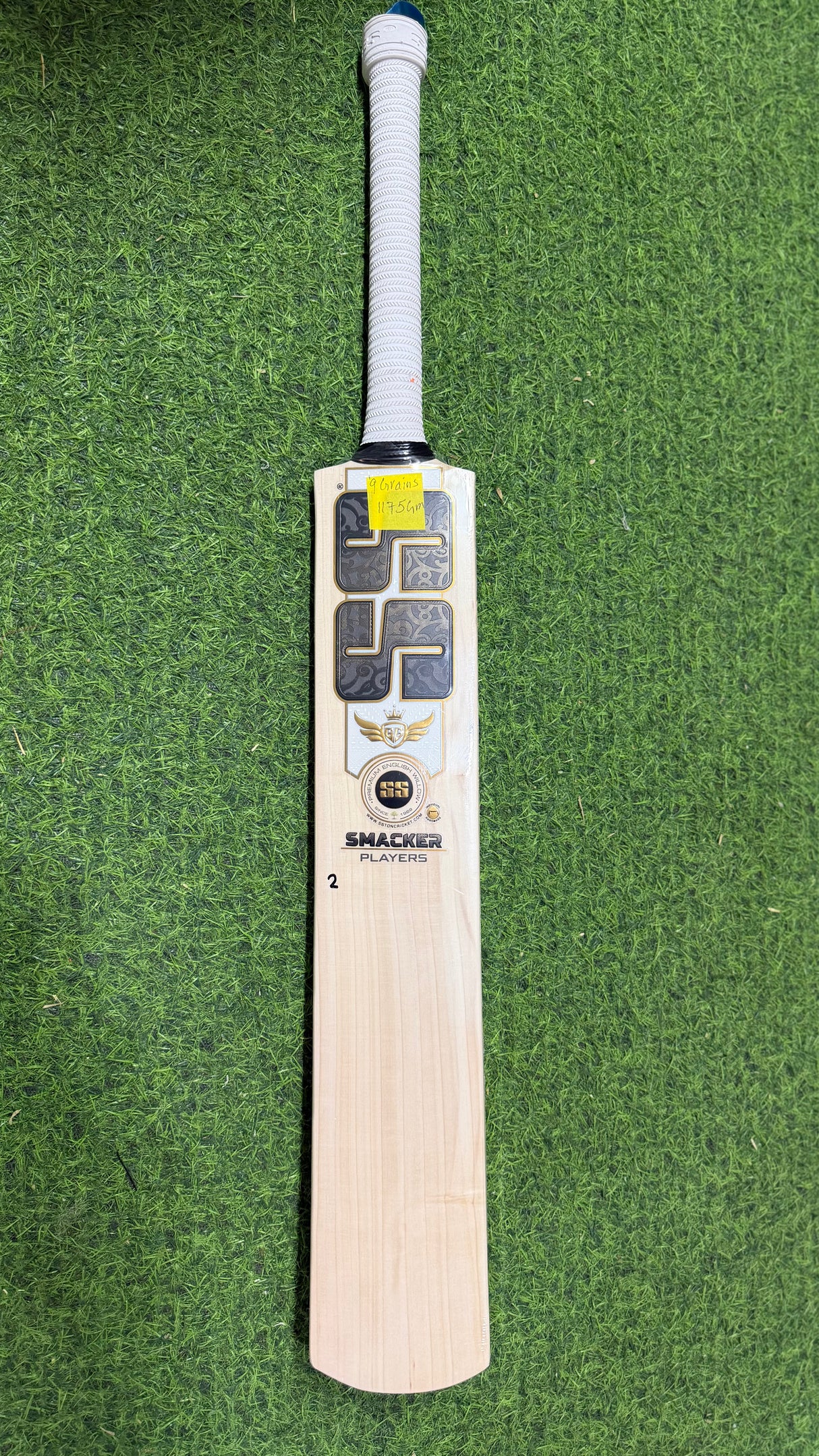 SS Smacker Players English willow Cricket Bat - 9 Grains - 1175g