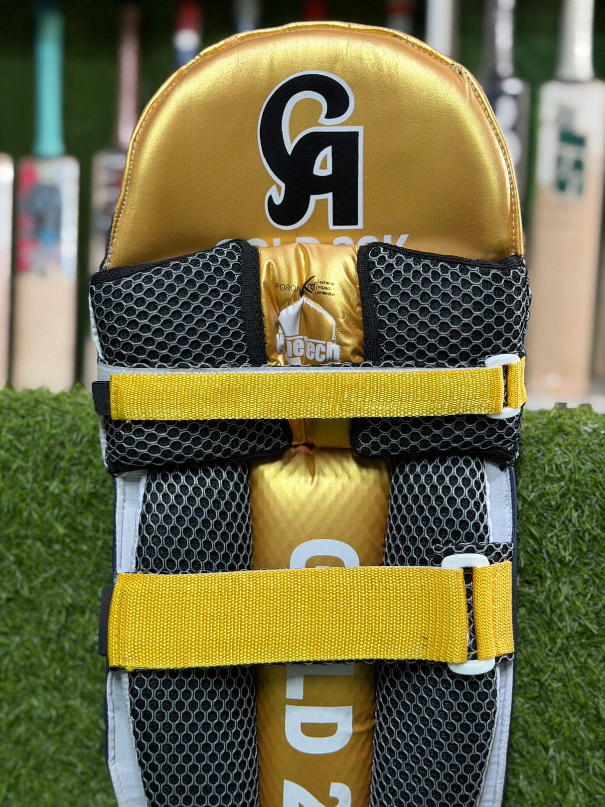 CA GOLD 20K Cricket batting Pads- Navy Blue