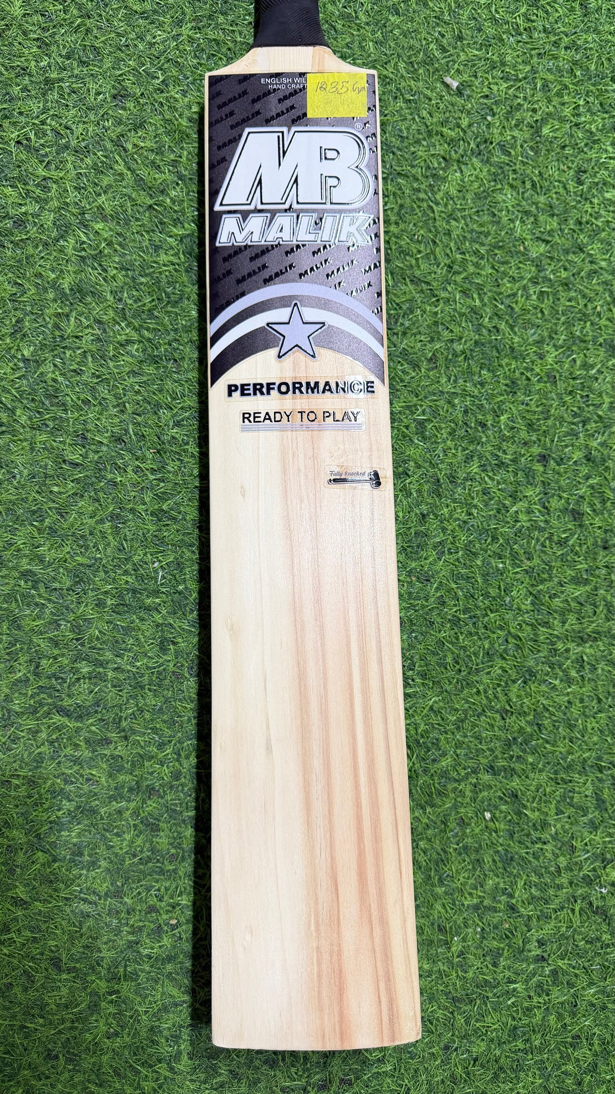 MB MALIK Performance English Willow Cricket bat-1235gm