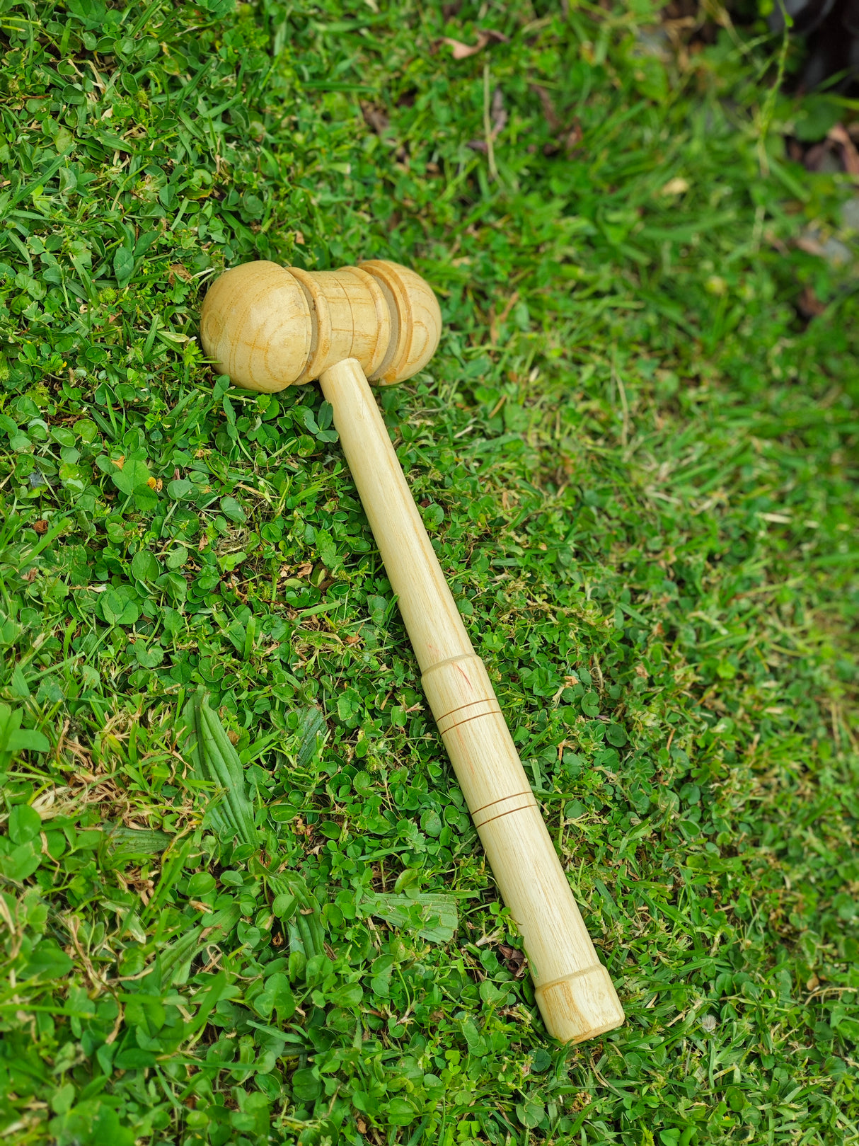 Cricket Bat Knocking Wooden Mallet.