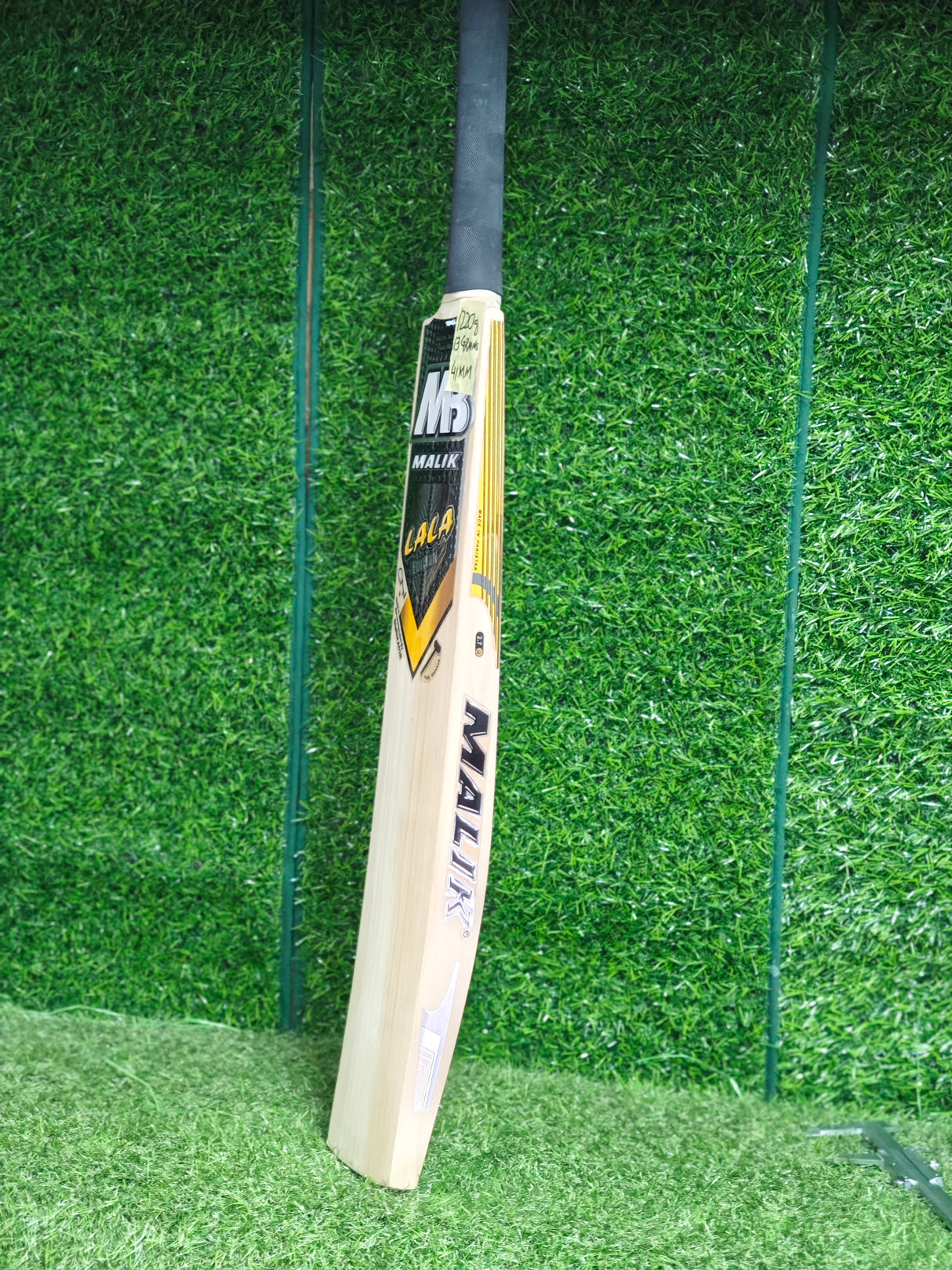 MB MALIK LALA English Willow Cricket bat- 13 GRAINS-1220g