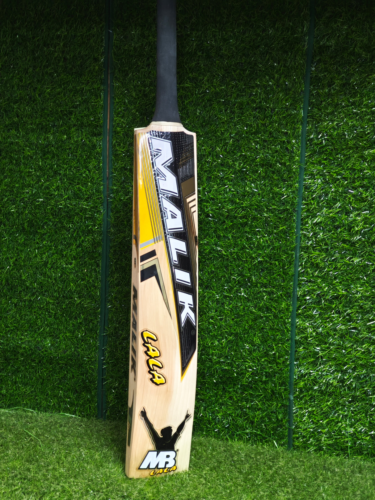 MB MALIK LALA English Willow Cricket bat- 13 GRAINS-1220g