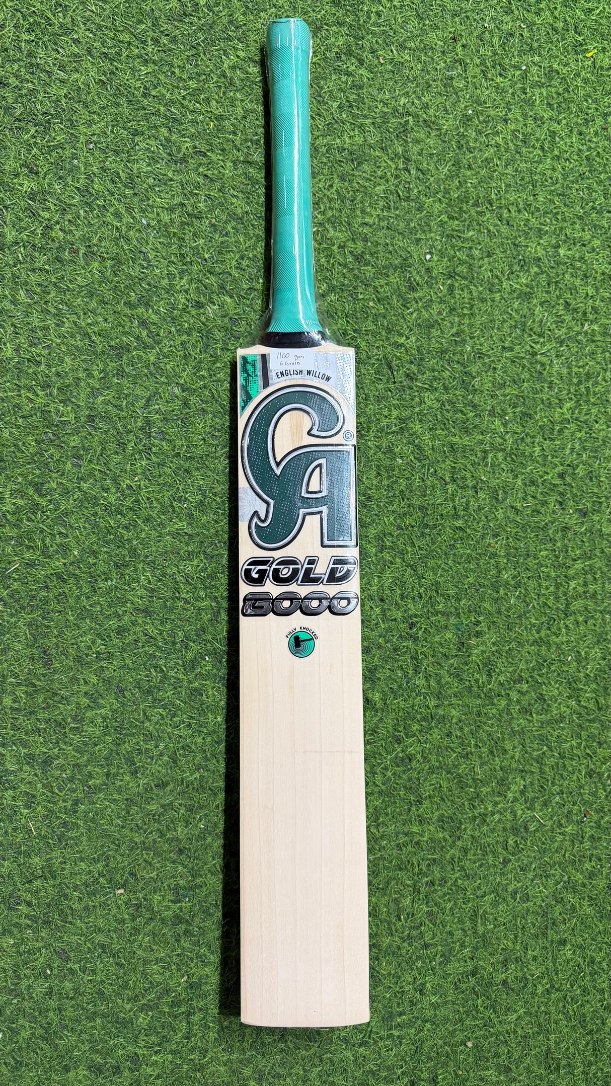 CA Gold 8000 English Willow Cricket Bat / 6 grains 1160g - 2.7 lb