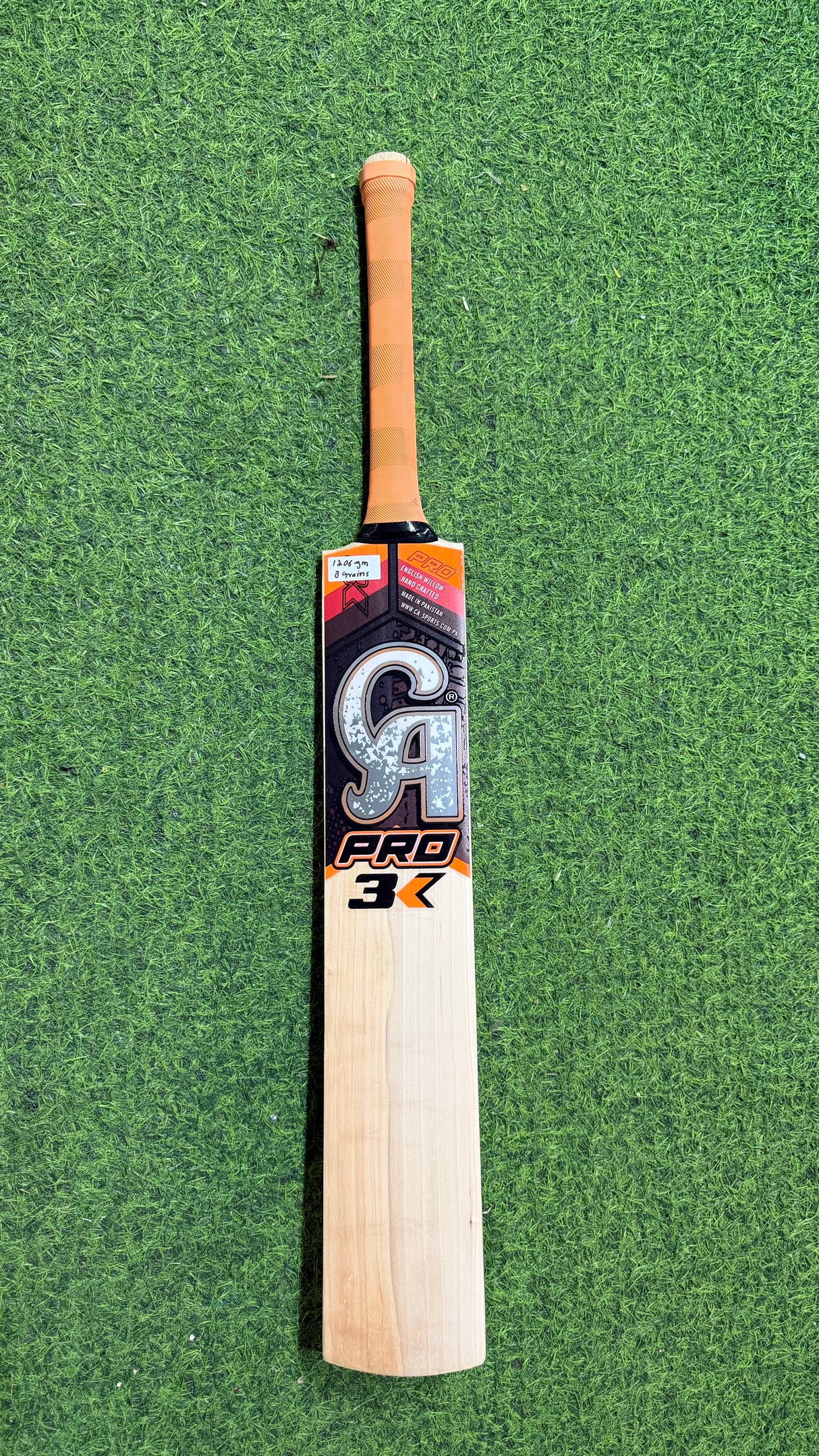 CA PRO 3k English Willow Cricket bat | 8 Grains 1206g | 2.7 lb