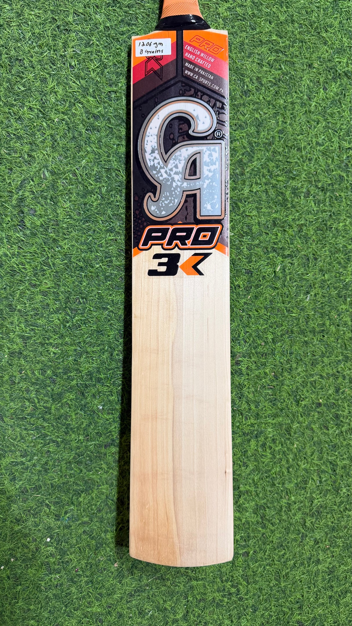 CA PRO 3k English Willow Cricket bat | 8 Grains 1206g | 2.7 lb