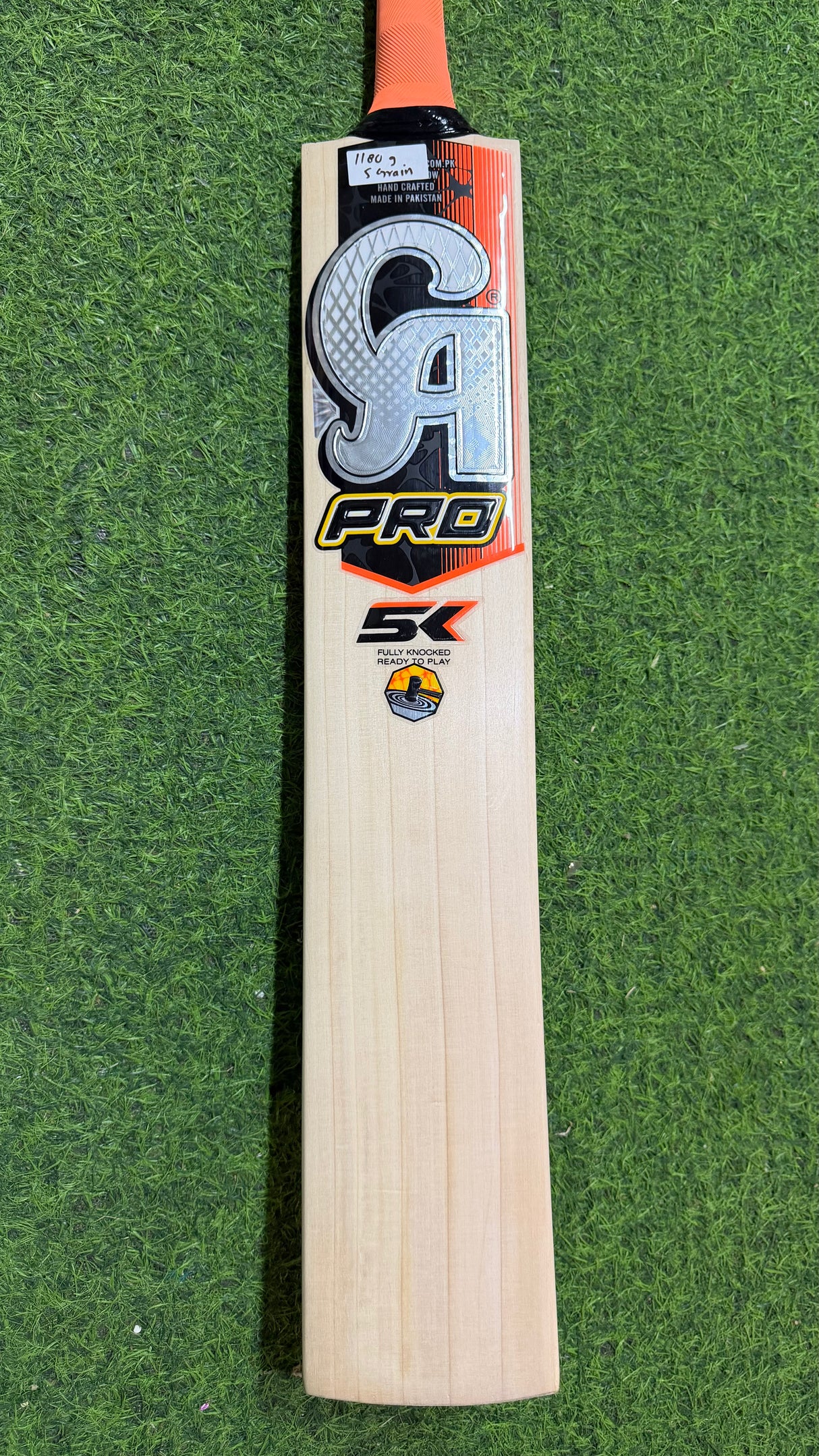 CA PRO 5K English Willow Cricket Bat | 5 Grains 1180g | 2.7 lb
