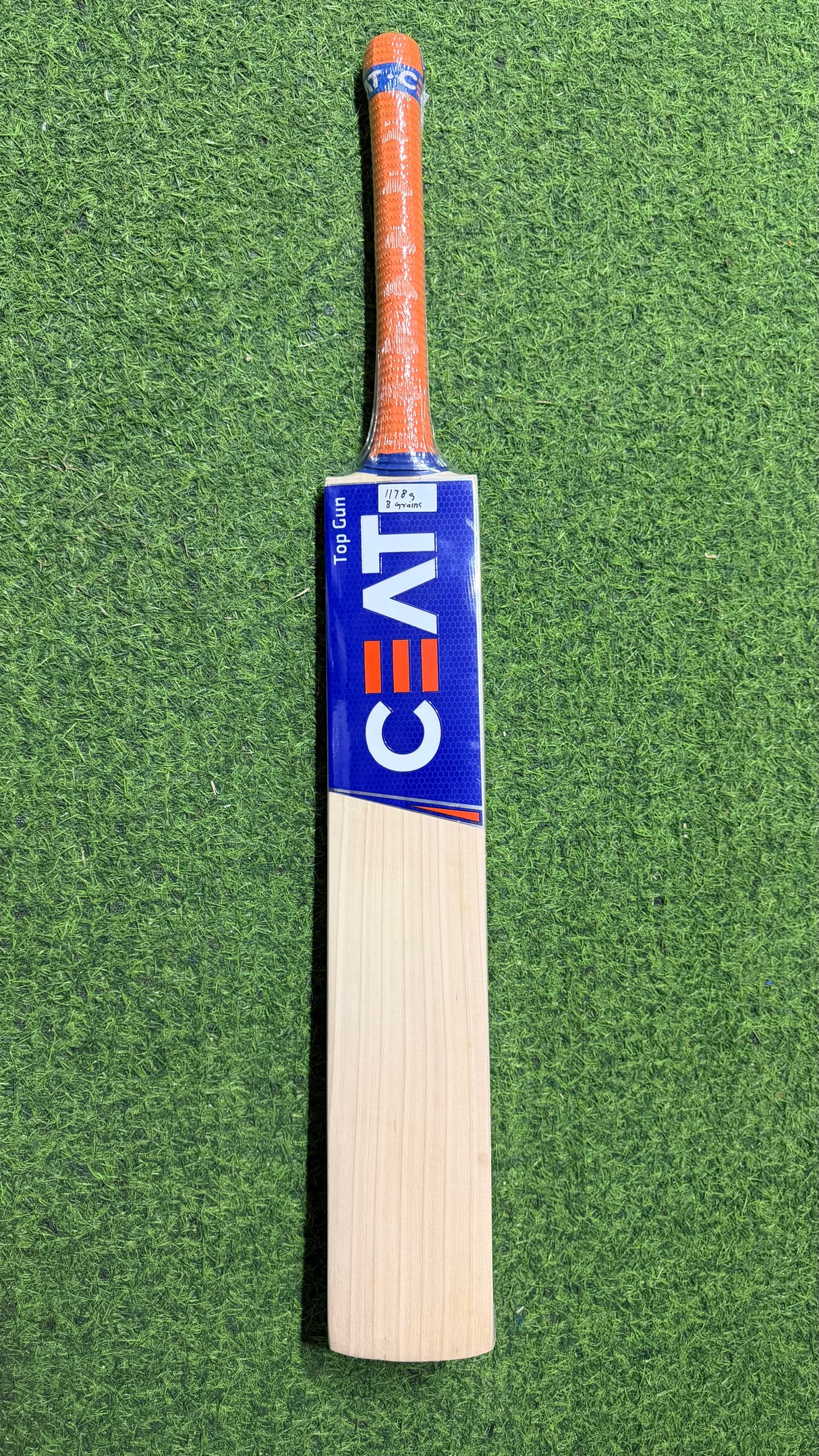 CEAT Top Gun English Willow Cricket Bat - 1178g | 8 Grains
