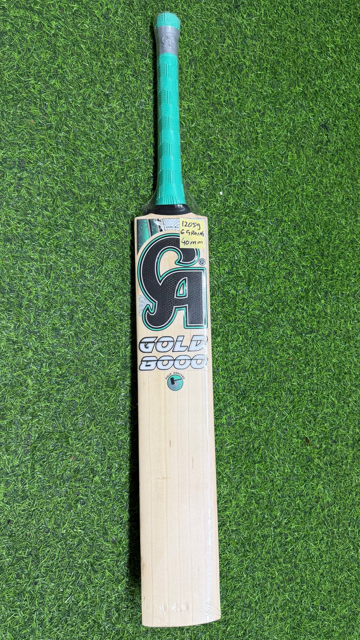 CA GOLD 8000 English Willow Cricket Bat -6 GRAINS-1205g