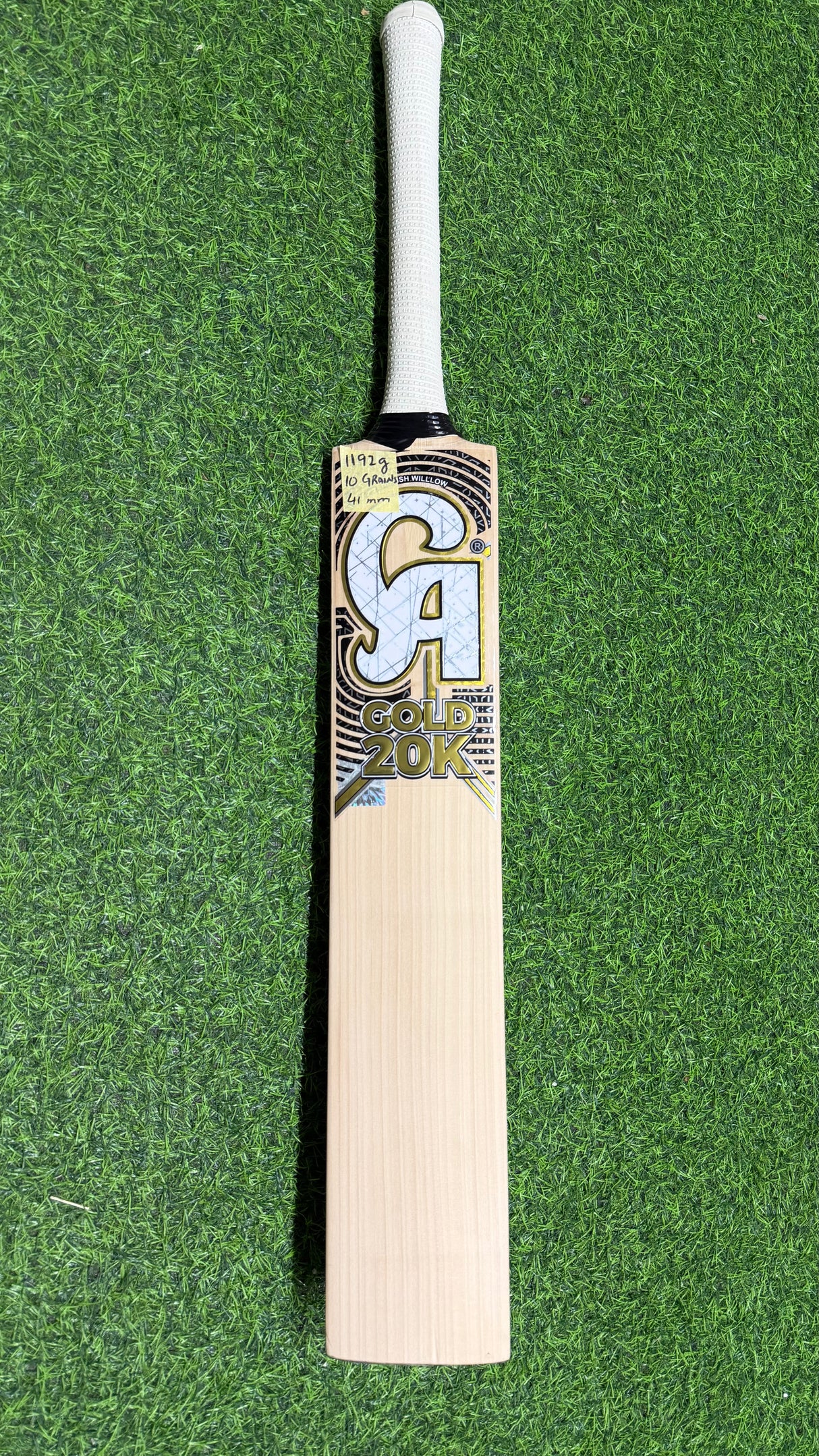 CA Gold 20k Cricket Bat-English Willow-10 Grains-1192g