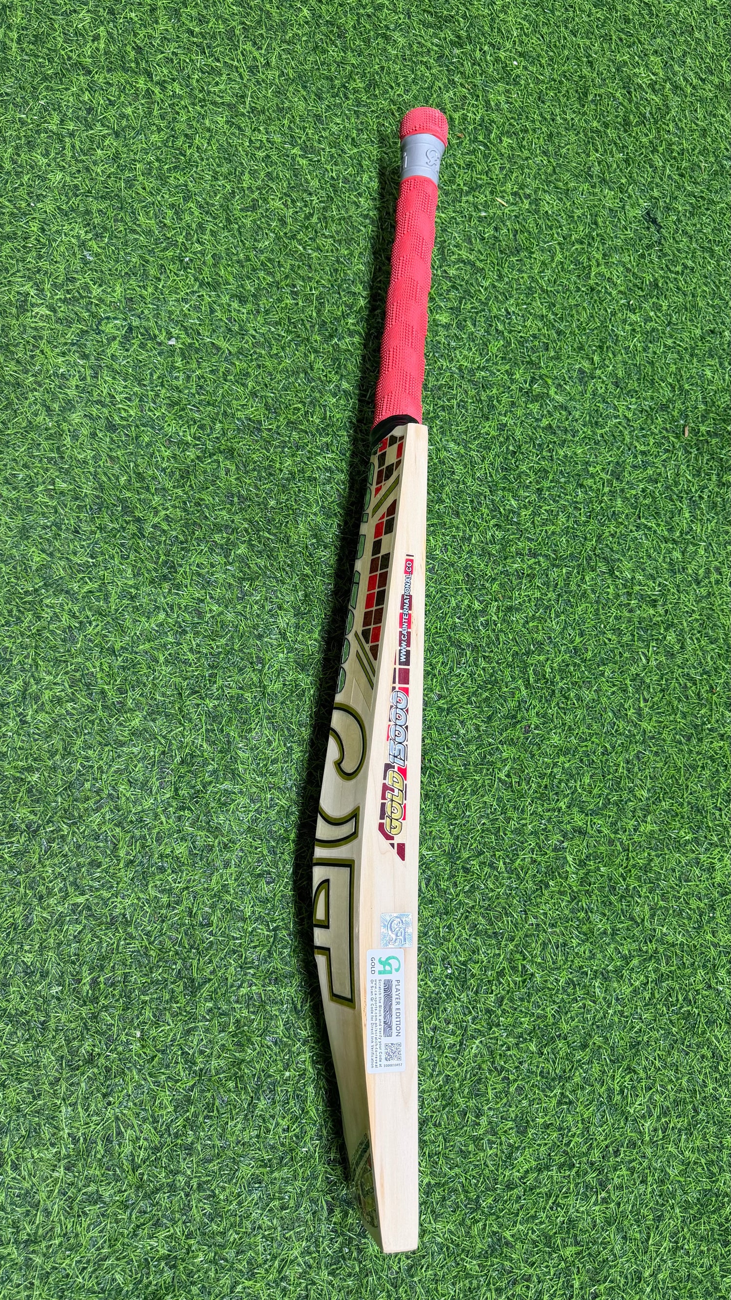 CA Gold 15000 Player Edition English Willow Bat 1165g - 8 Grains
